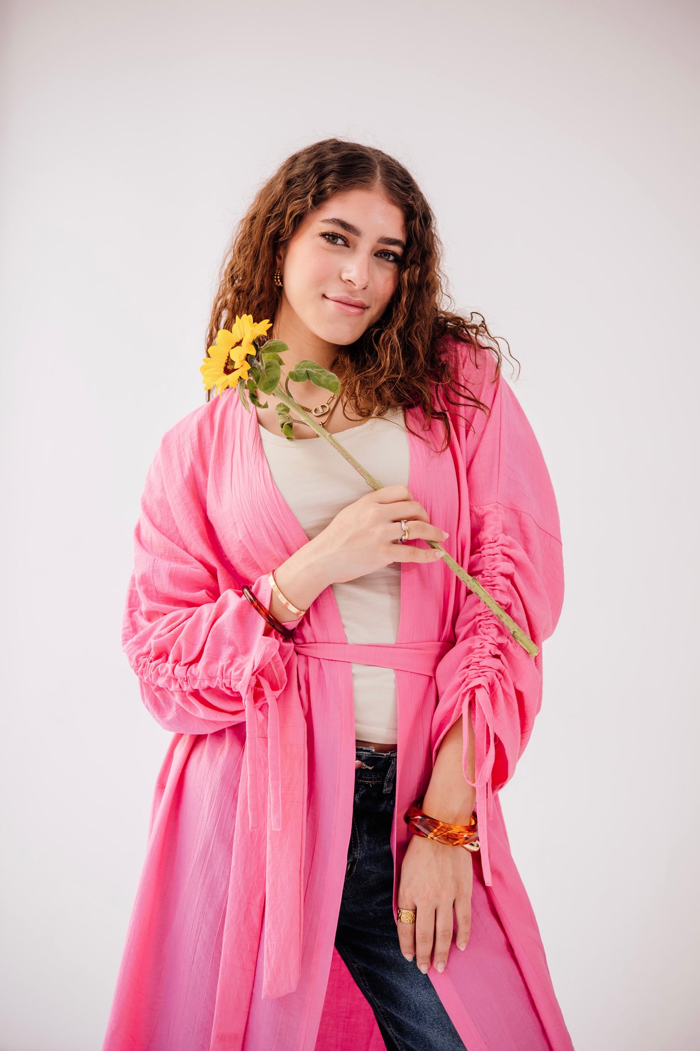 Pop blooms cardigan