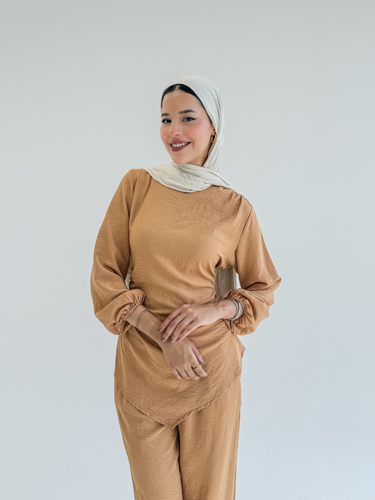 The signature set in beige