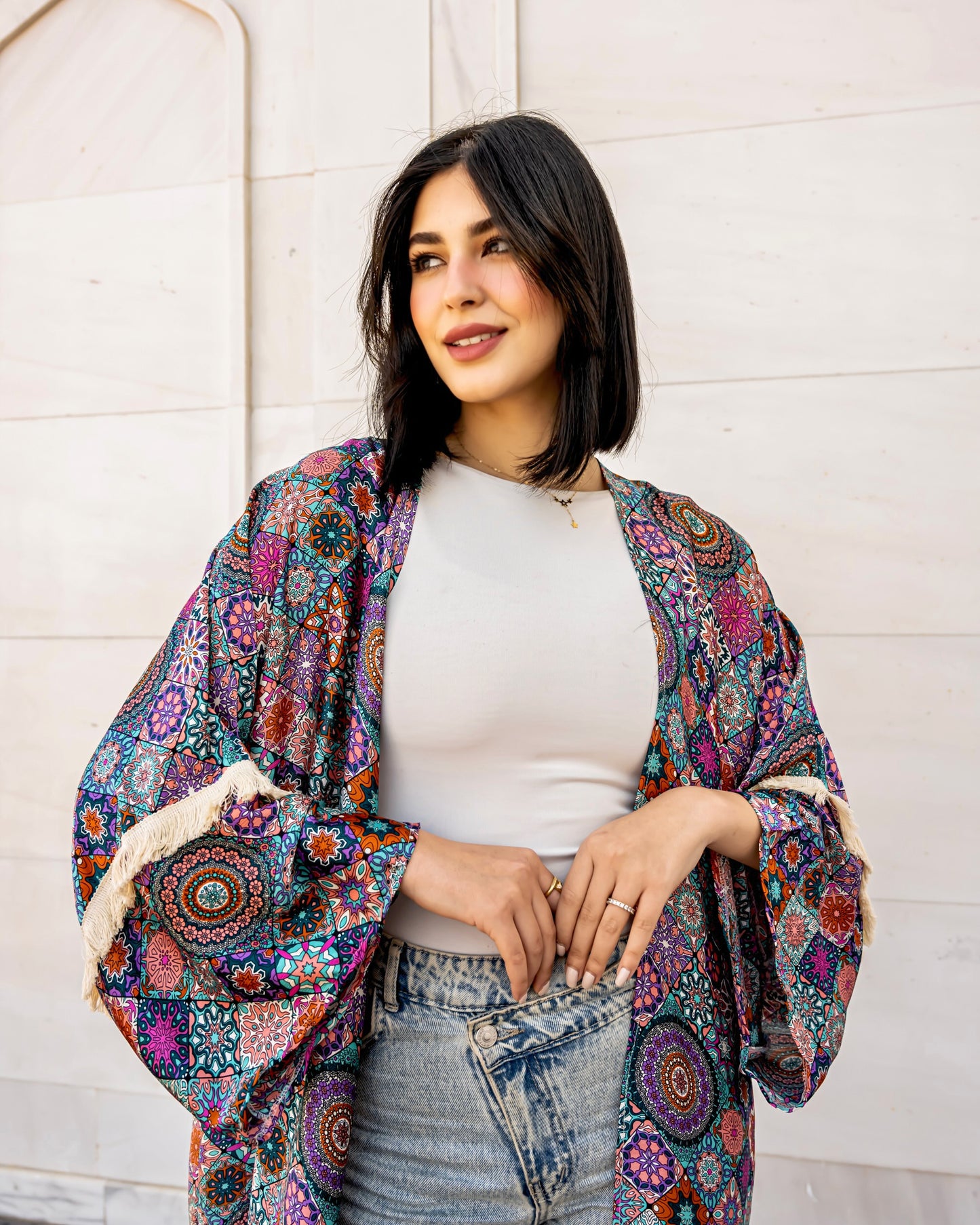 Arabesque kimono