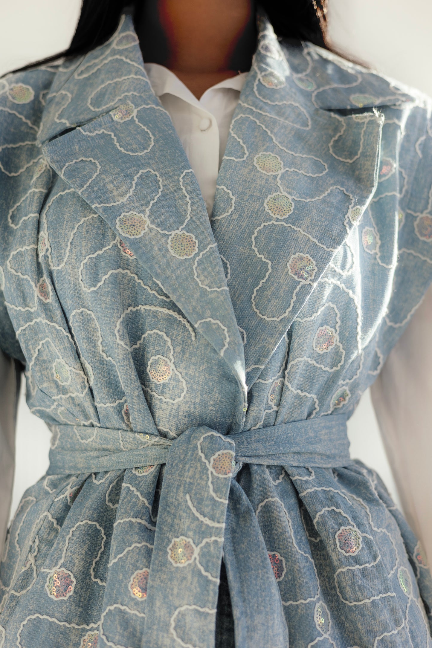 Disco dreams denim vest