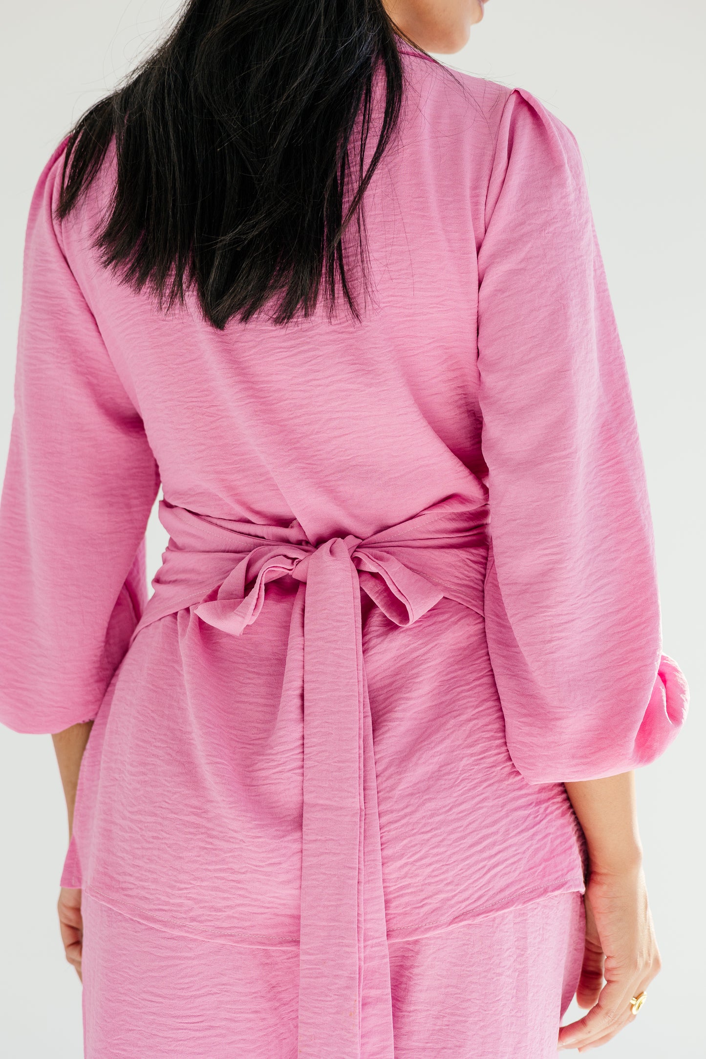 Dazzle shimmer set in pink