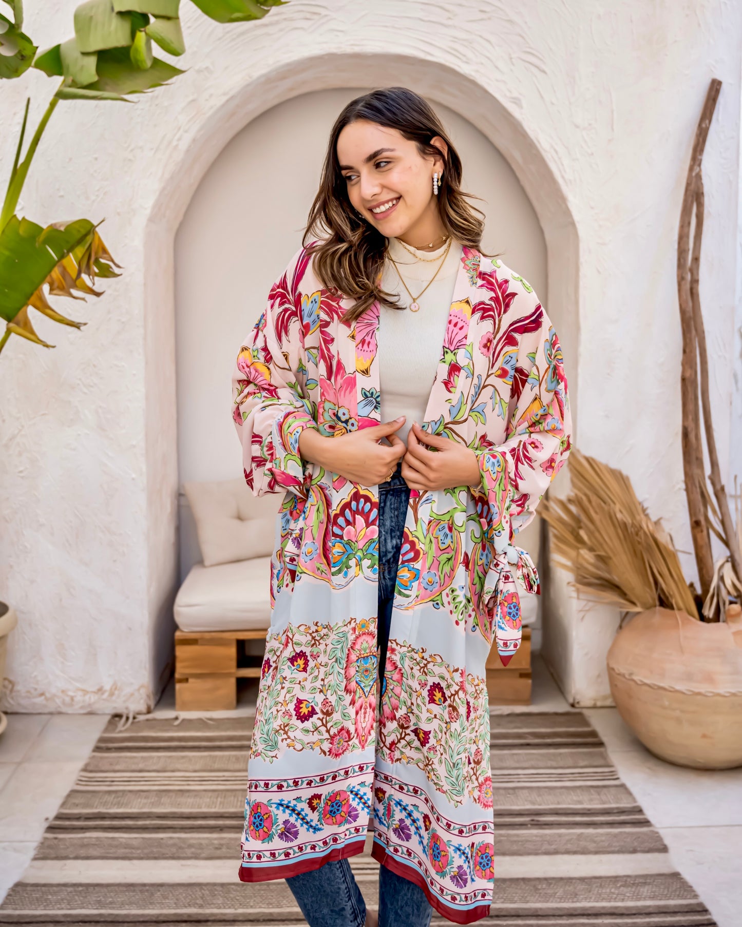 Cherry blossoms kimono