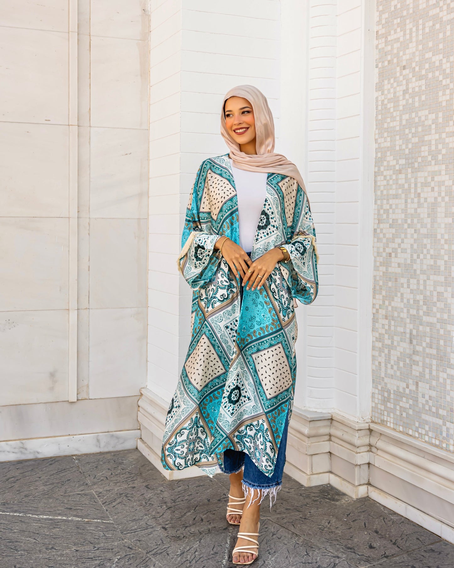 Damask kimono