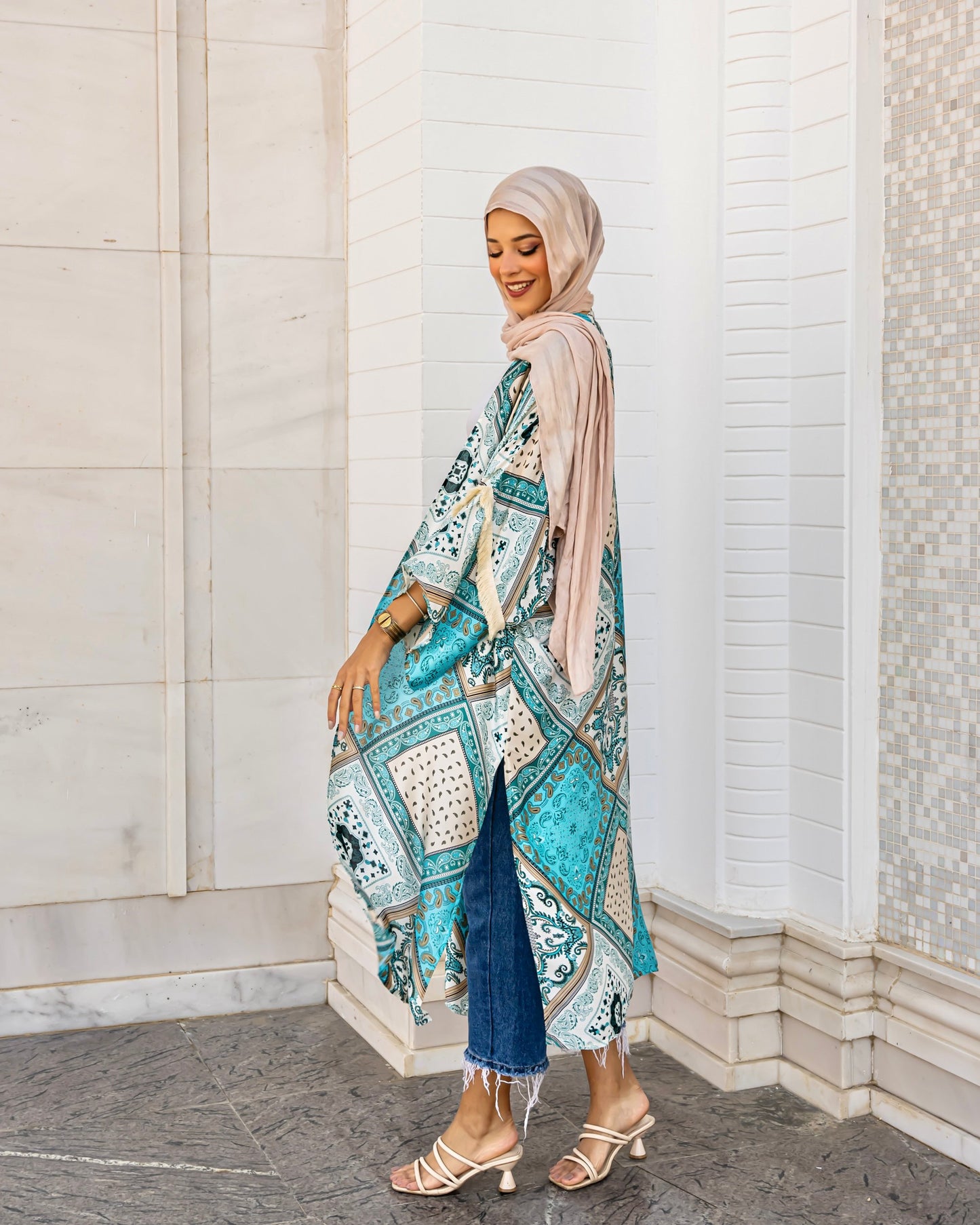 Damask kimono