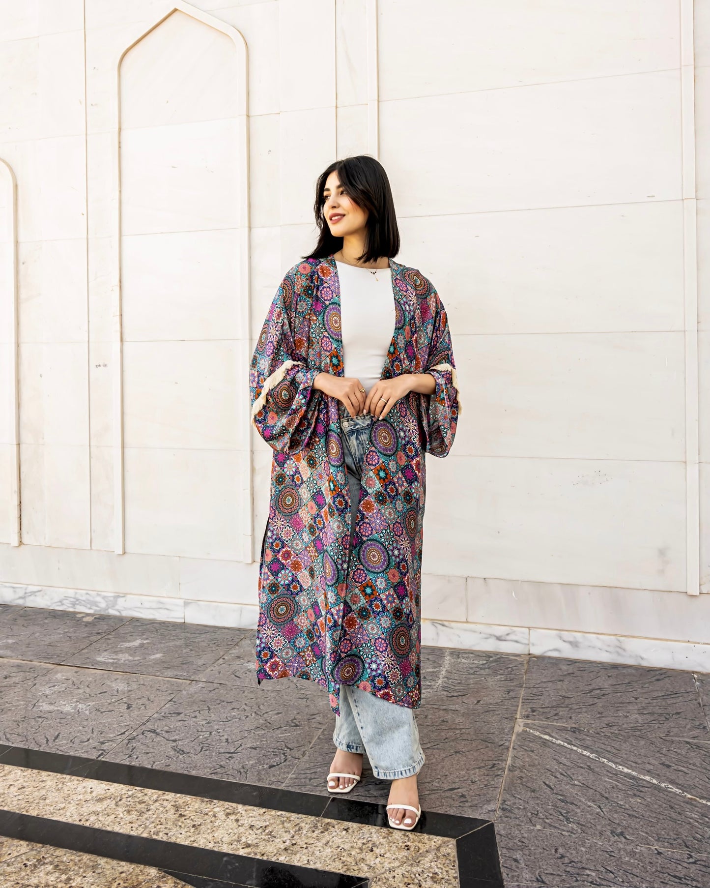 Arabesque kimono