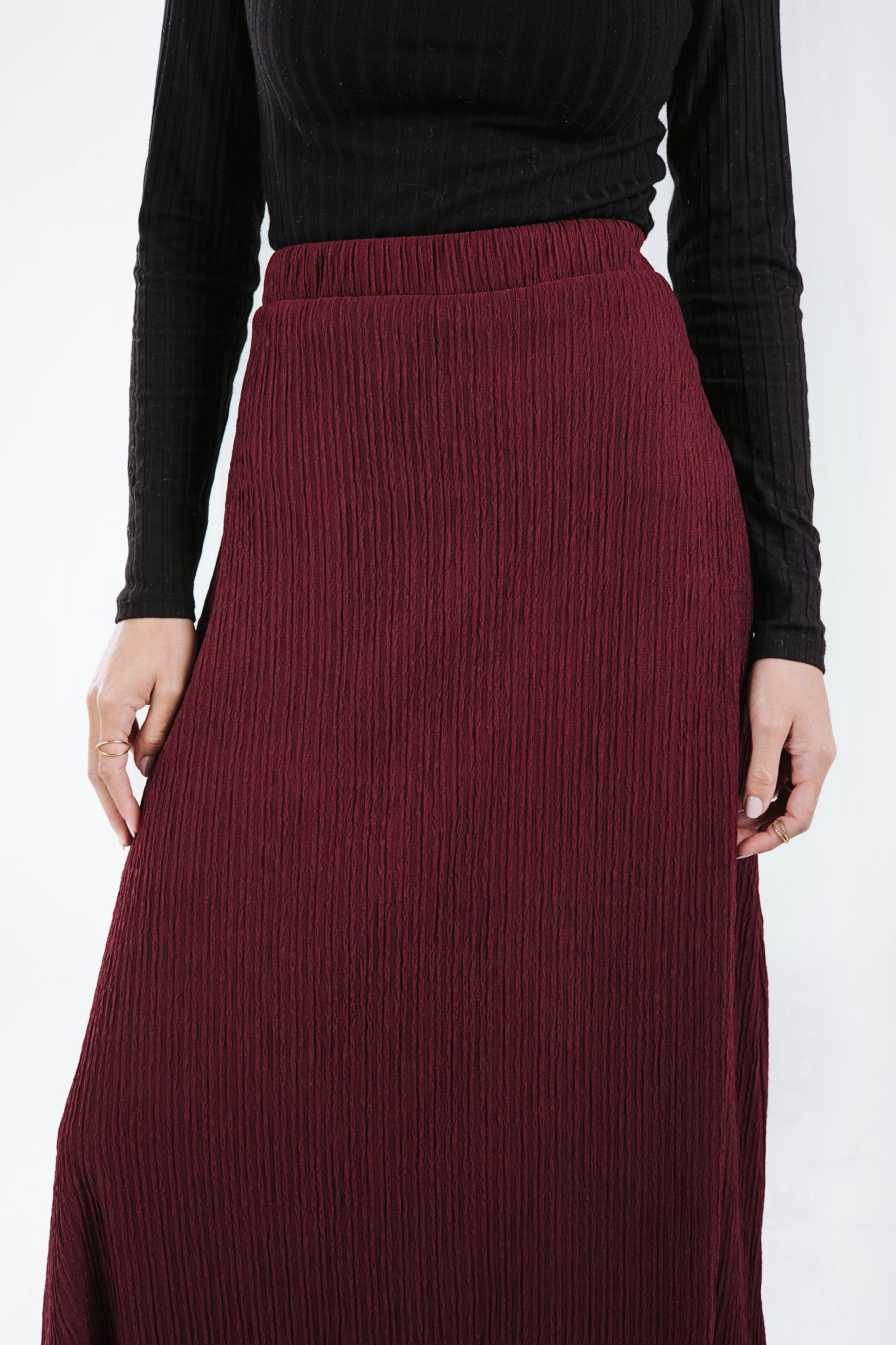Crinkle skirt