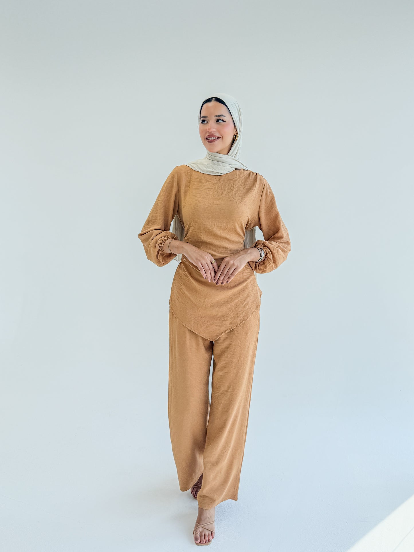 The signature set in beige