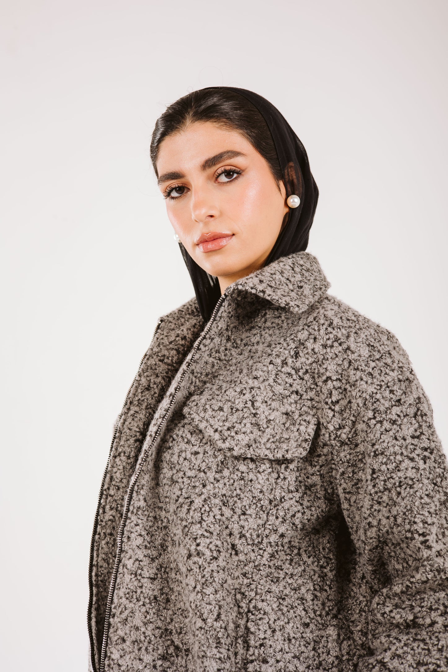 Snow sliders zip up