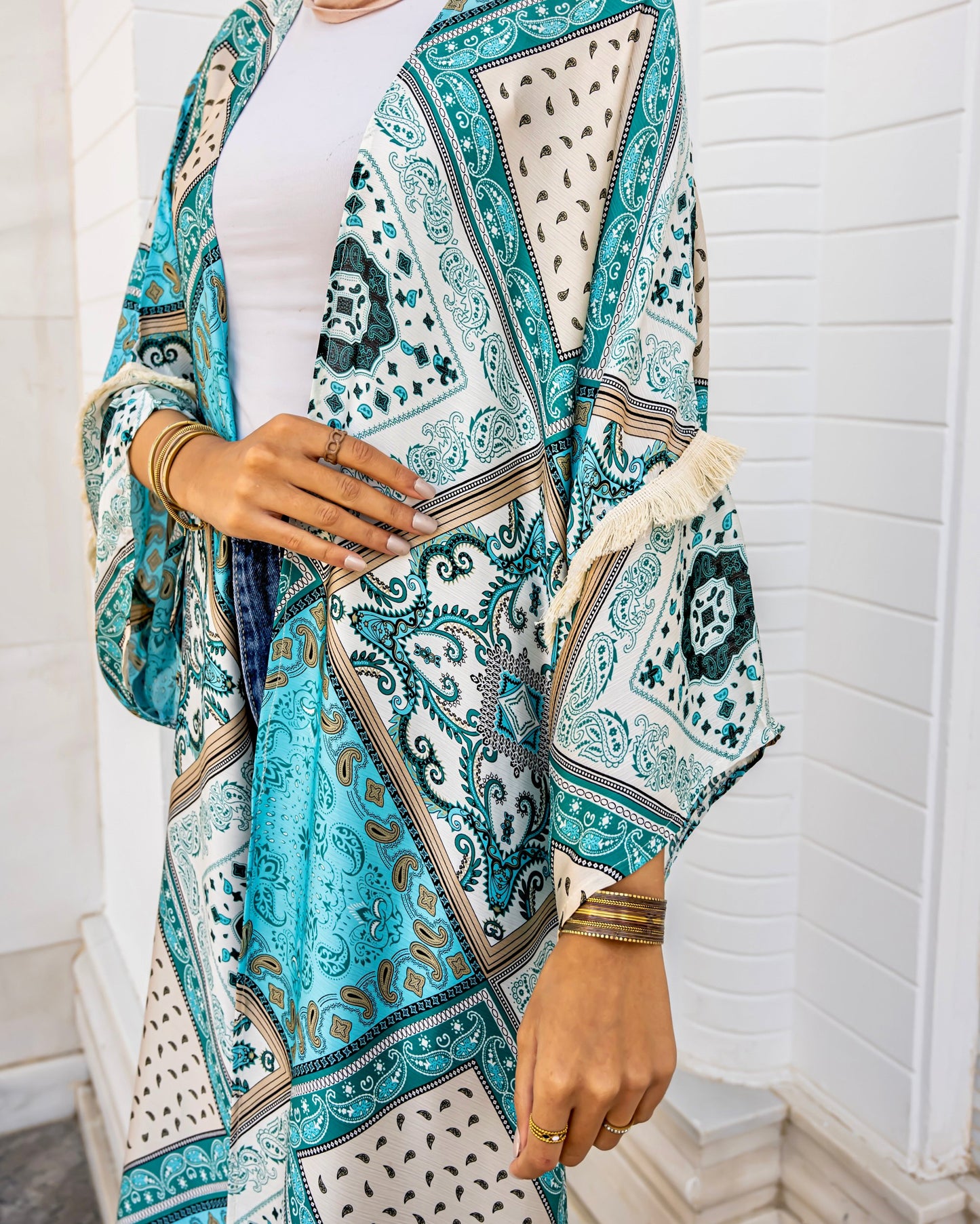 Damask kimono