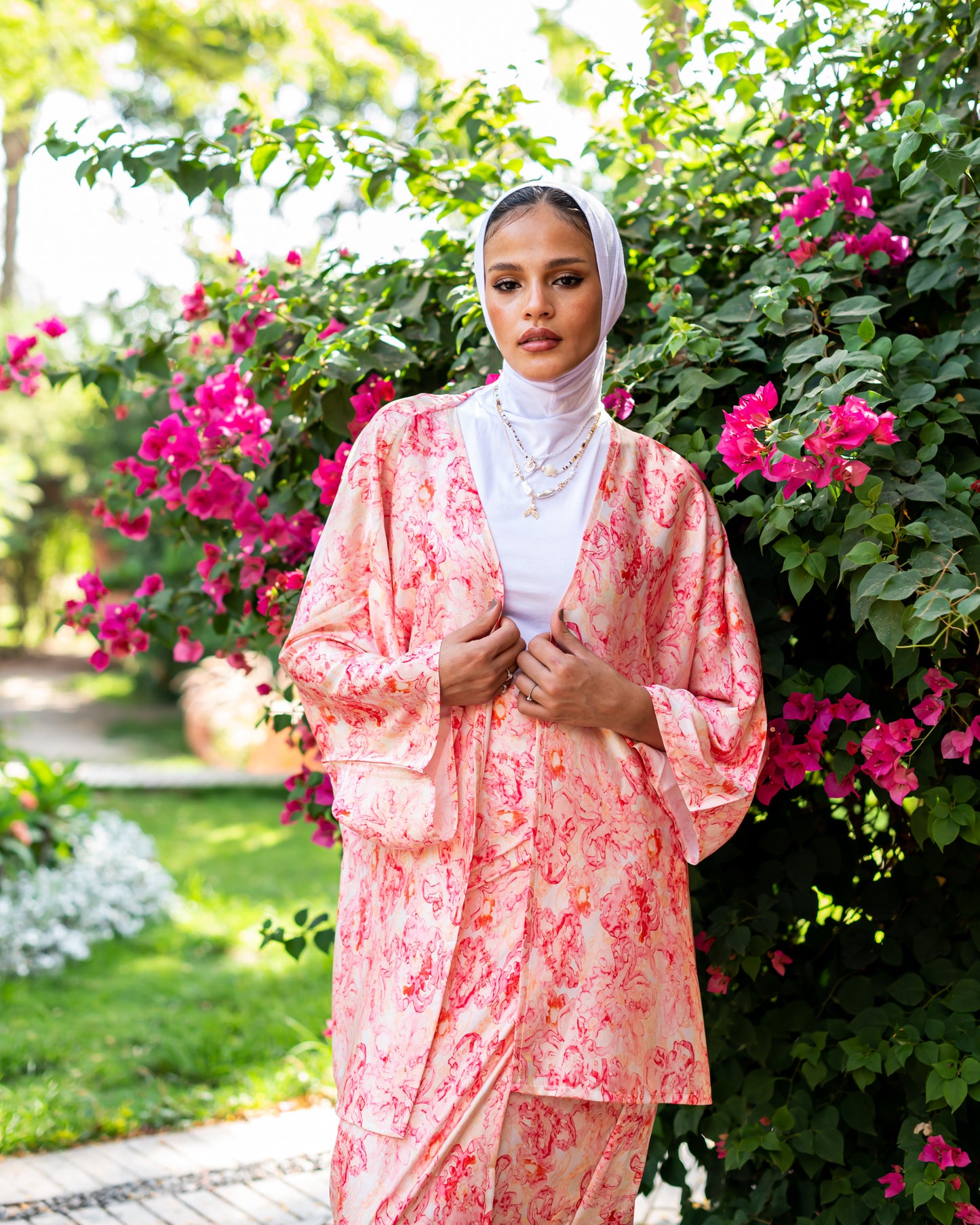 Splash wrap me set in peach