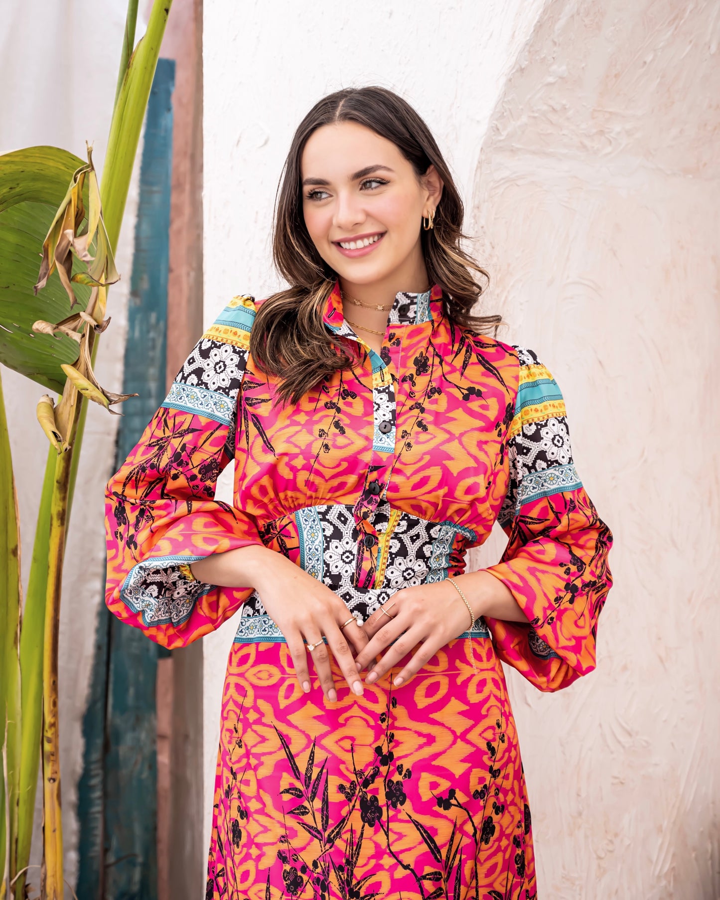 Tropical island dress