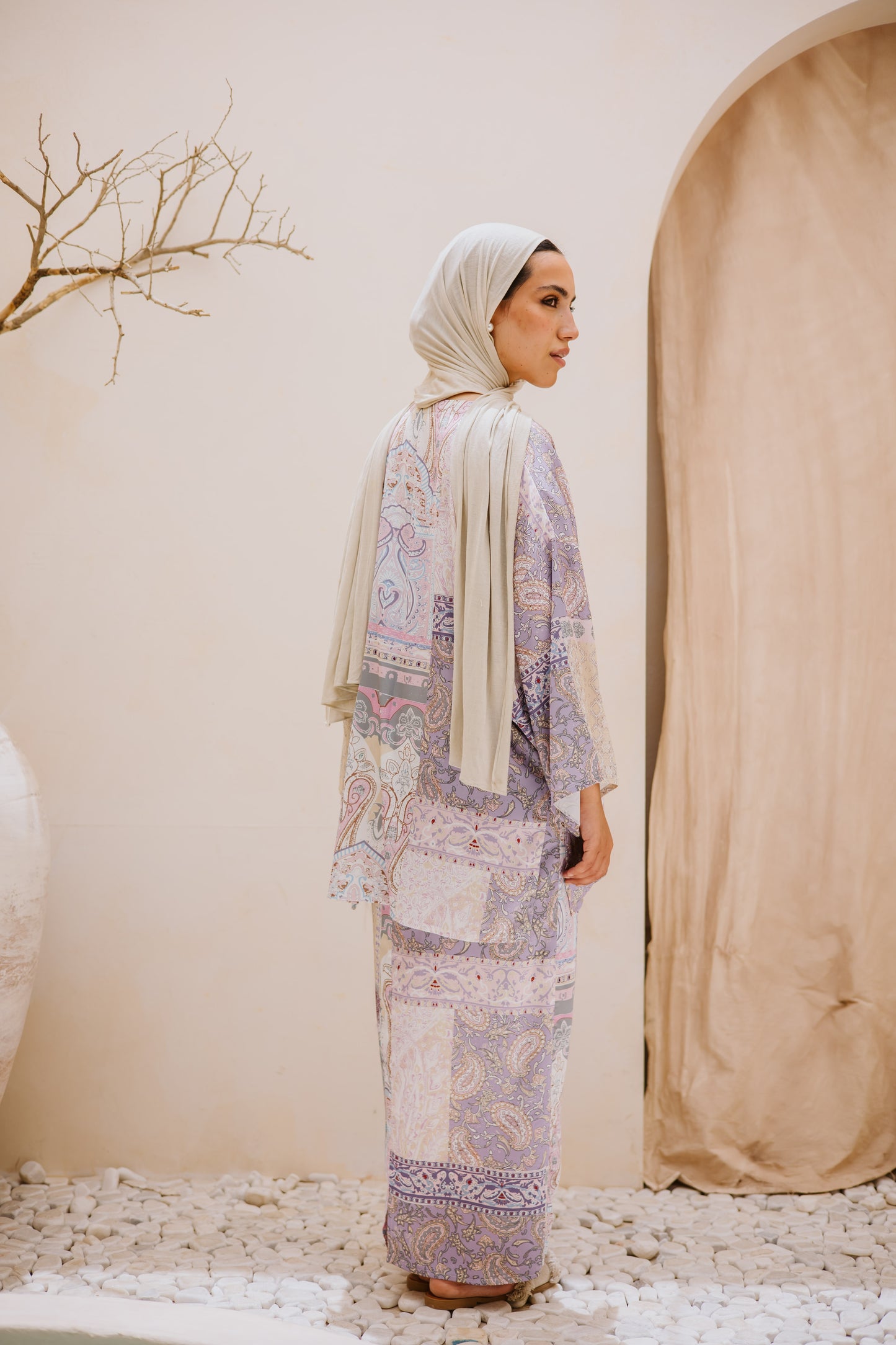 Patchwork wrap me set