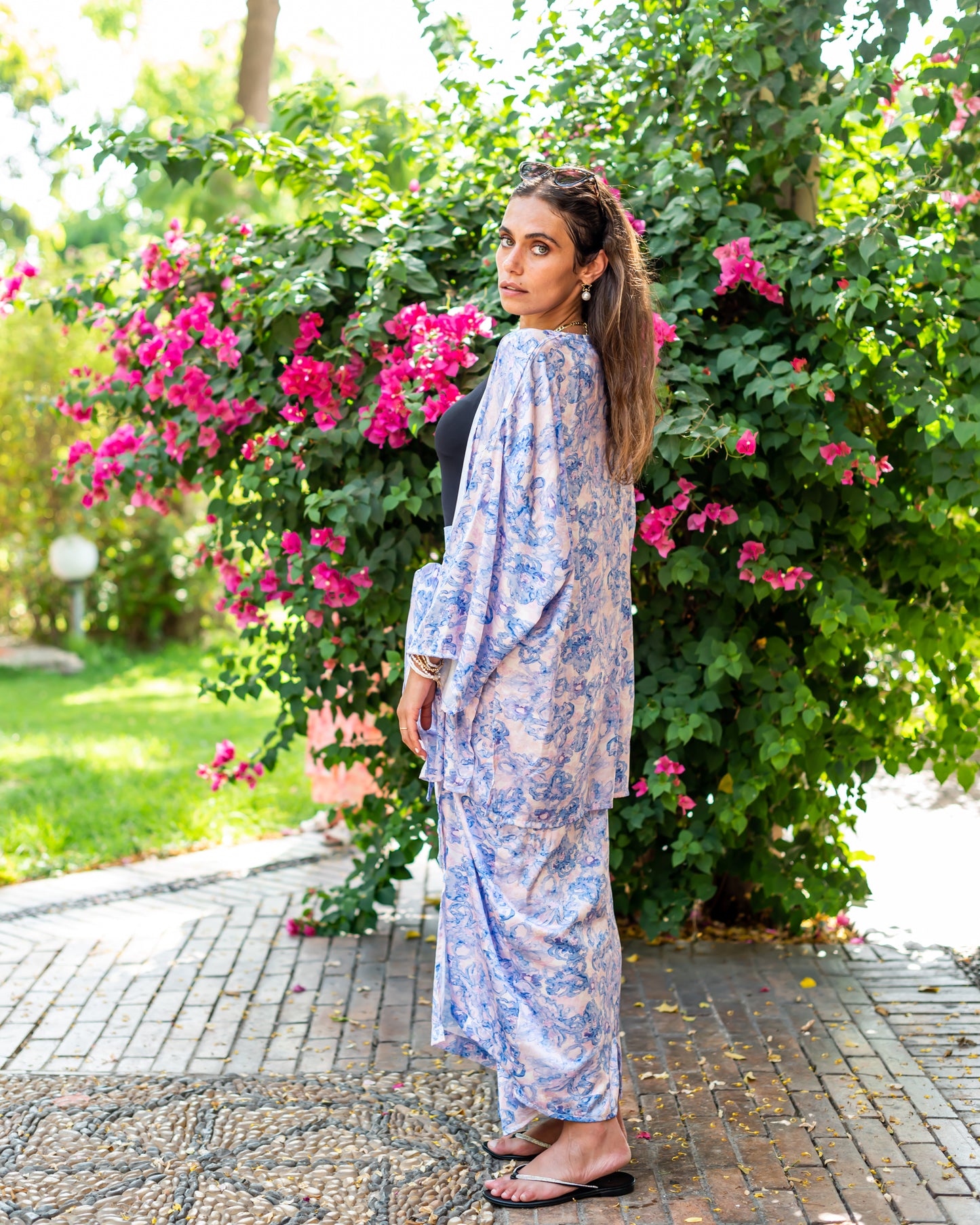 Splash wrap me set in blue