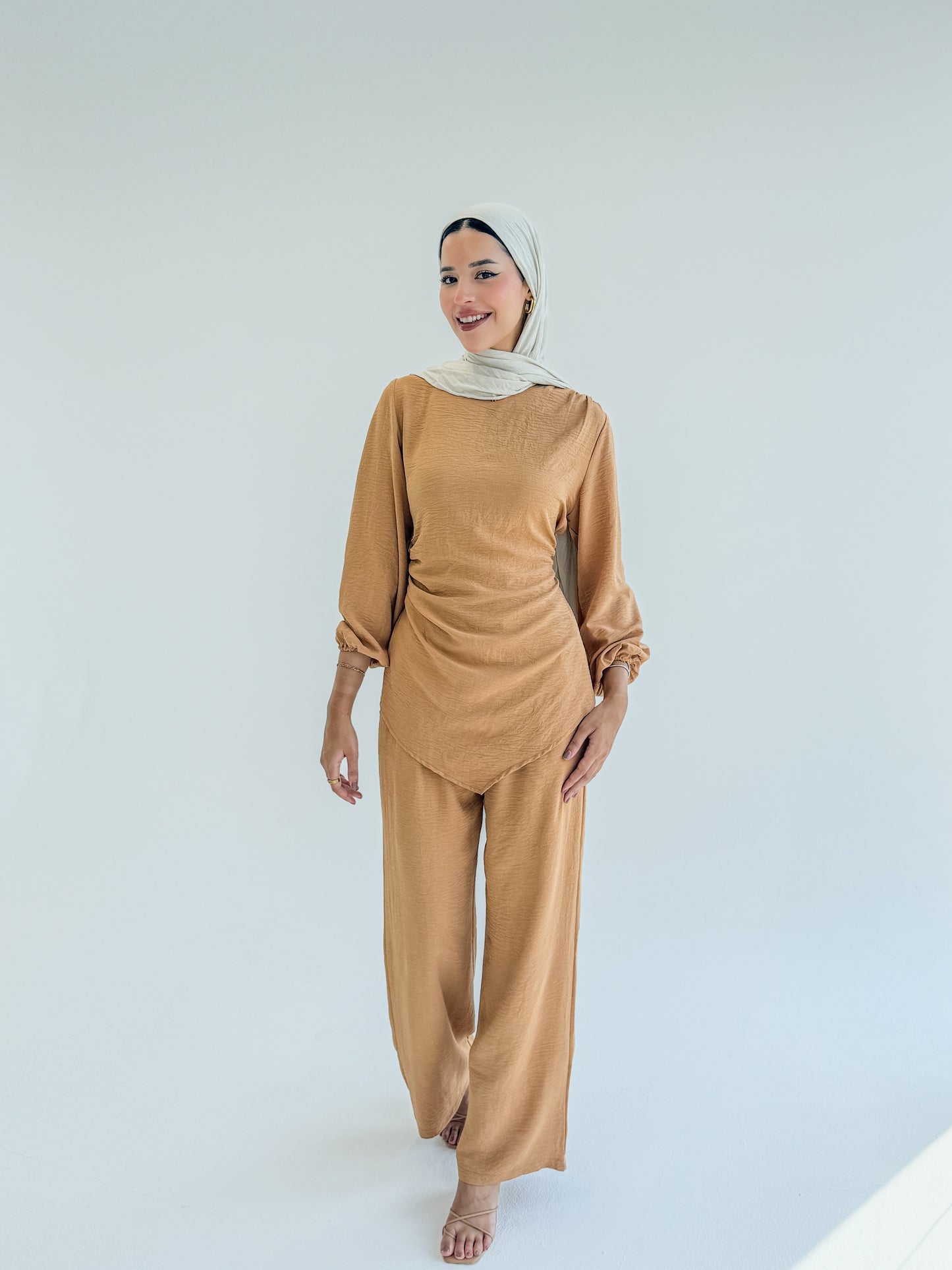 The signature set in beige