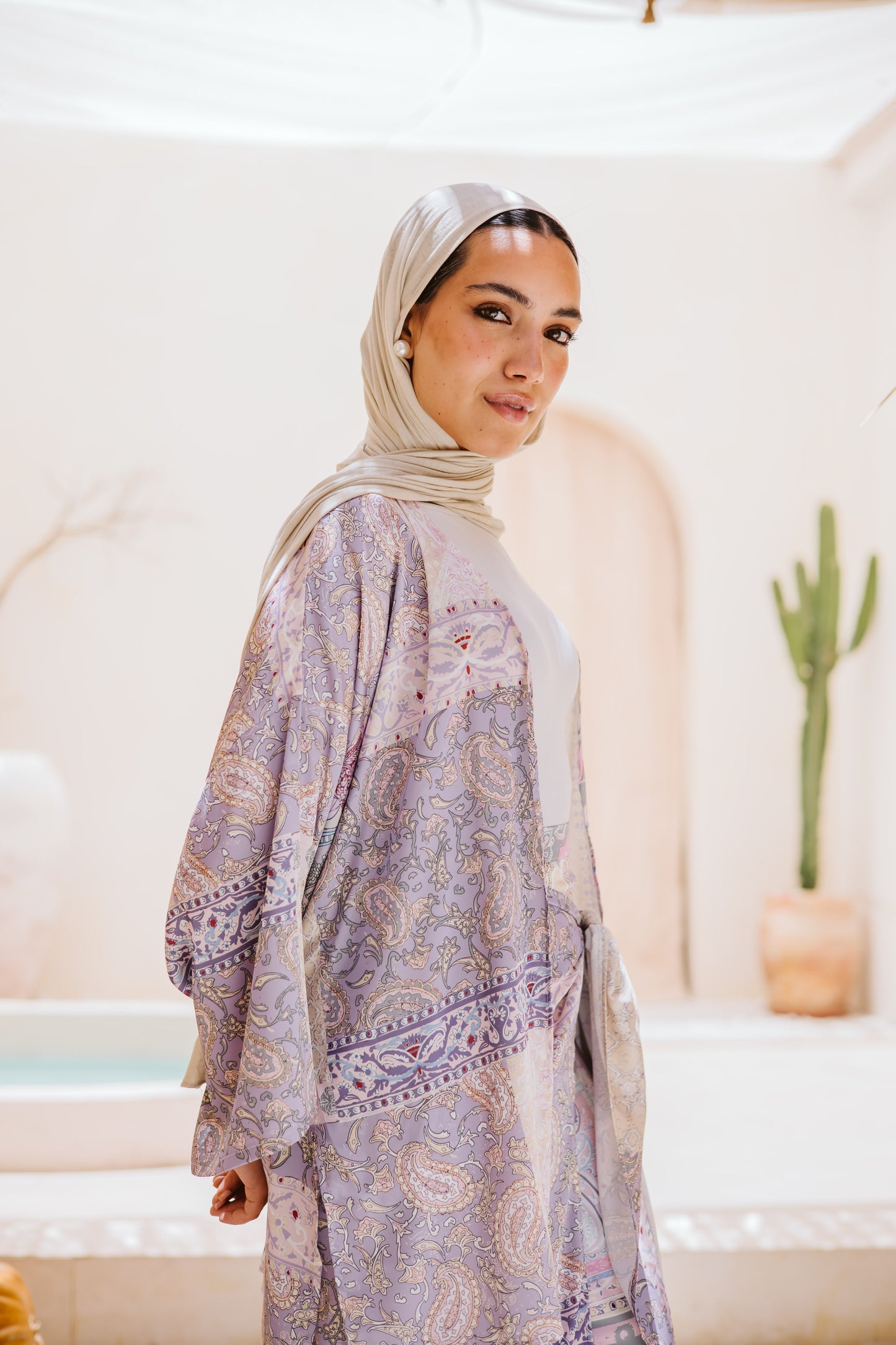 Patchwork wrap me set