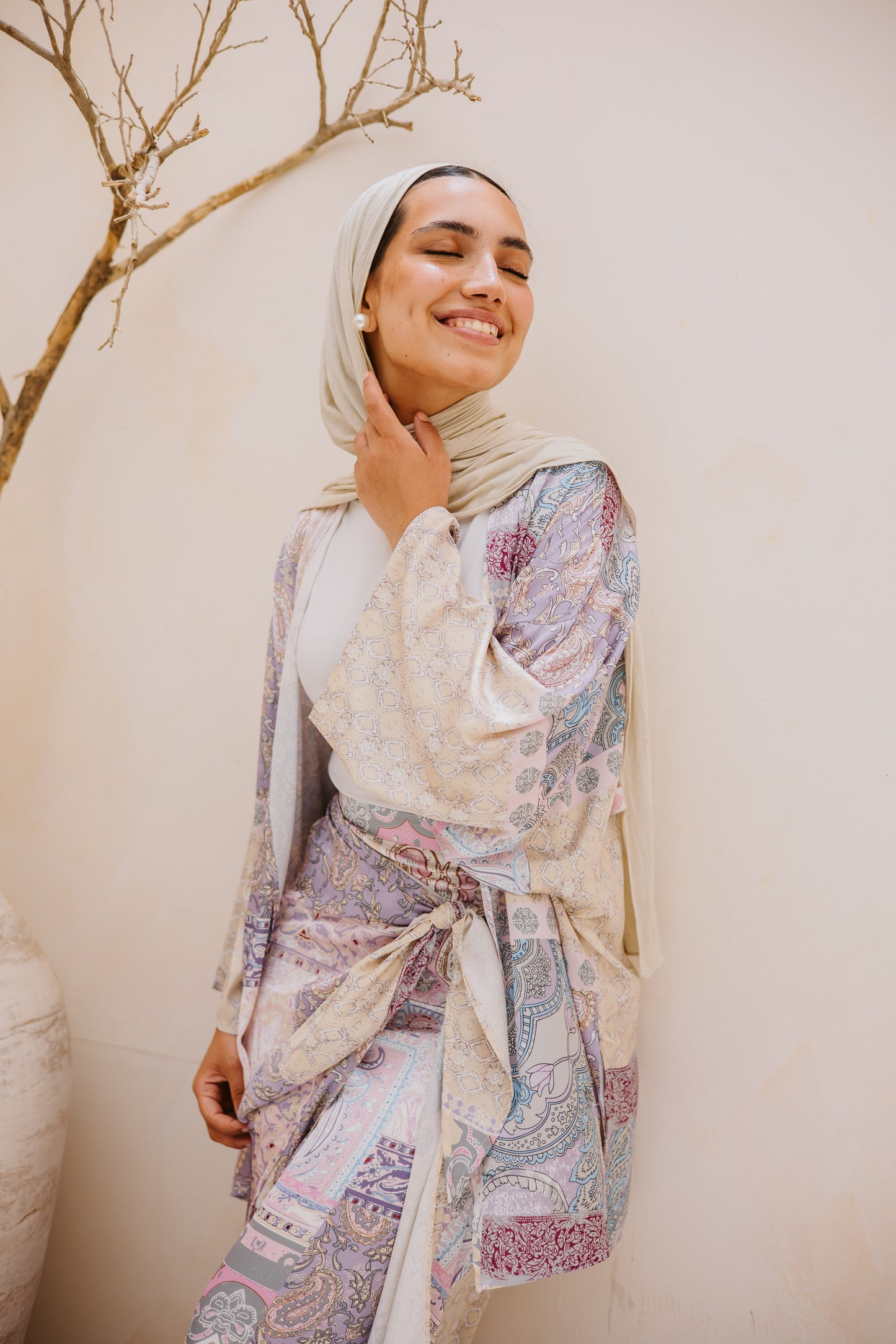 Patchwork wrap me set