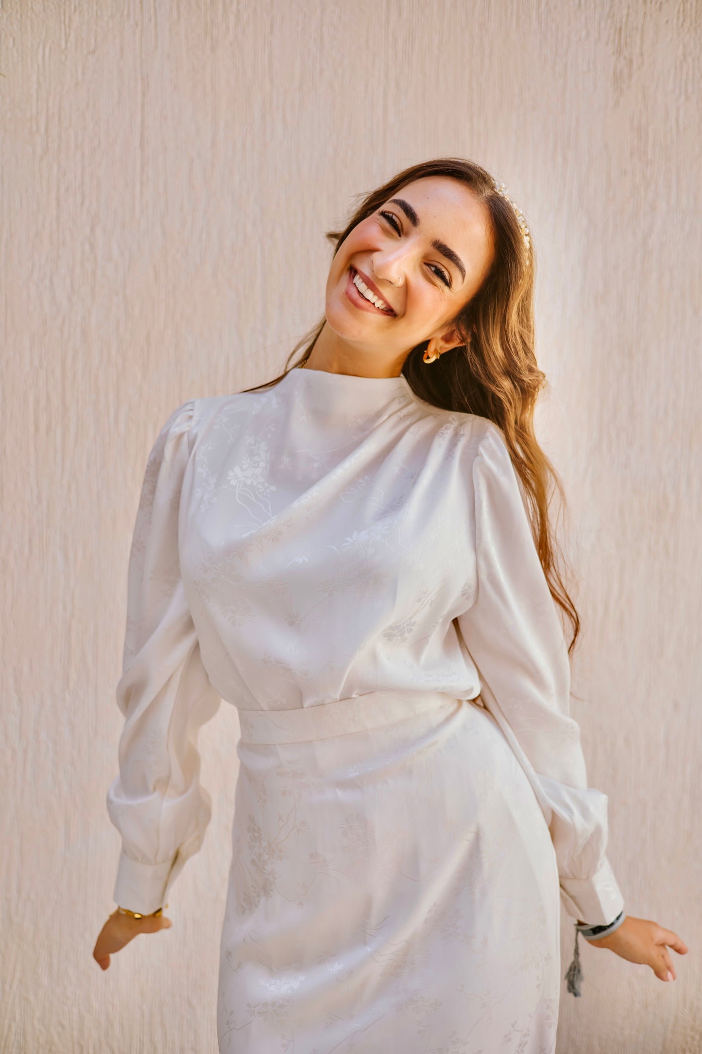 Princess glam set in White