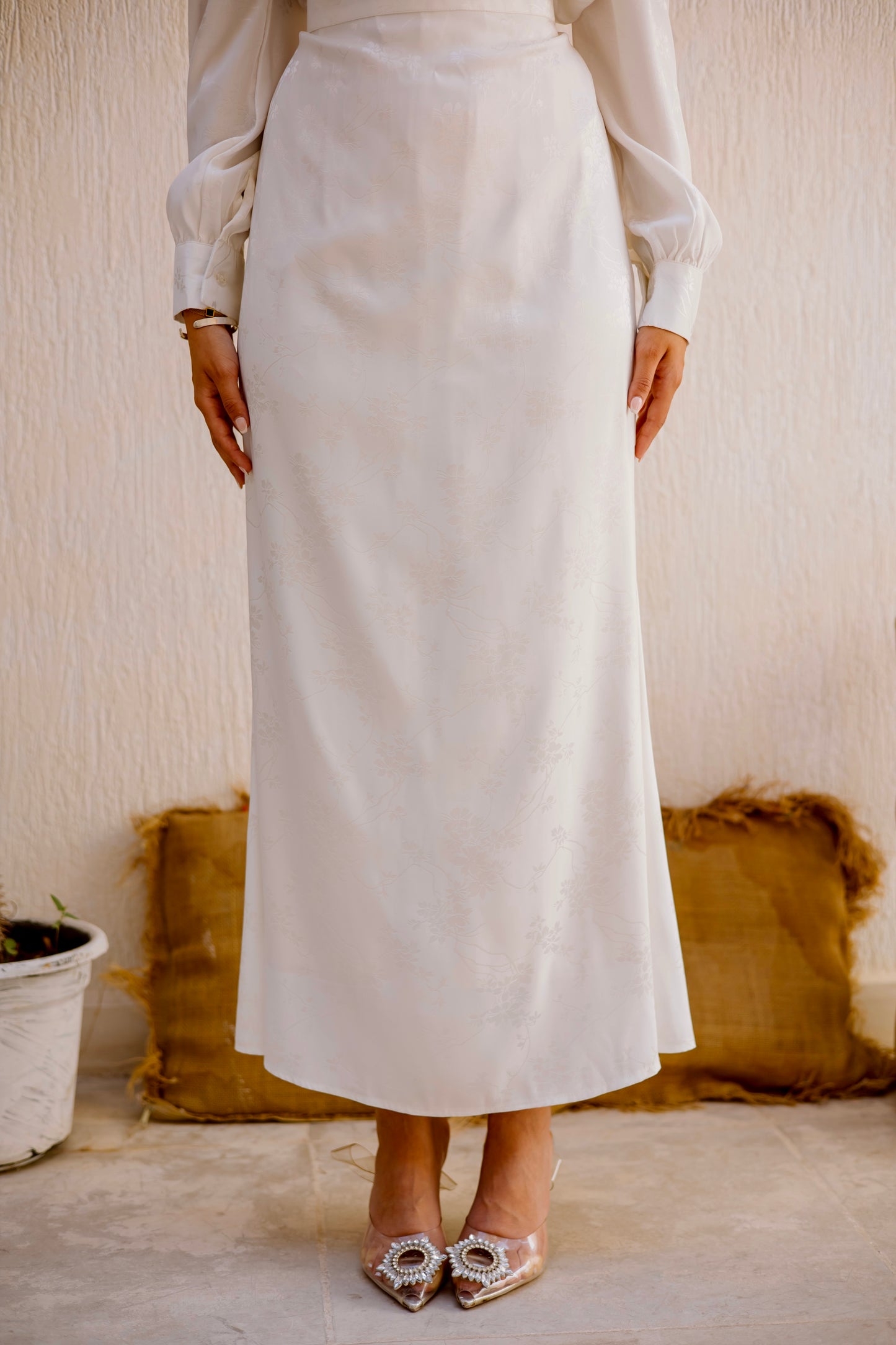 Princess glam set in White
