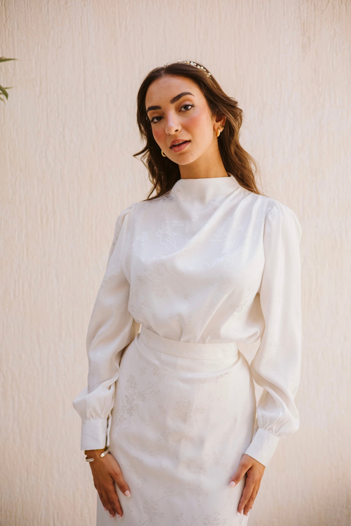 Princess glam set in White