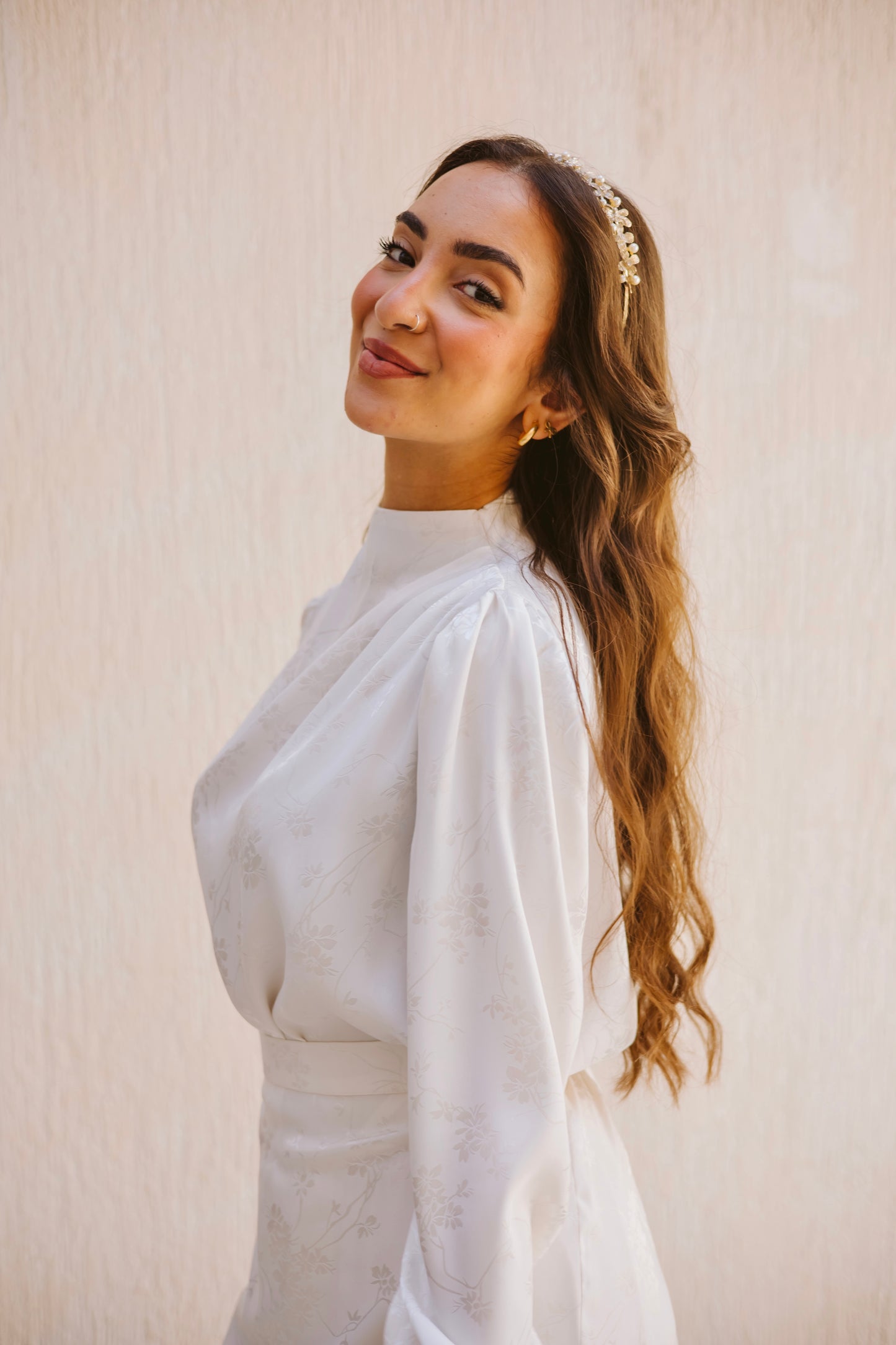 Princess glam set in White