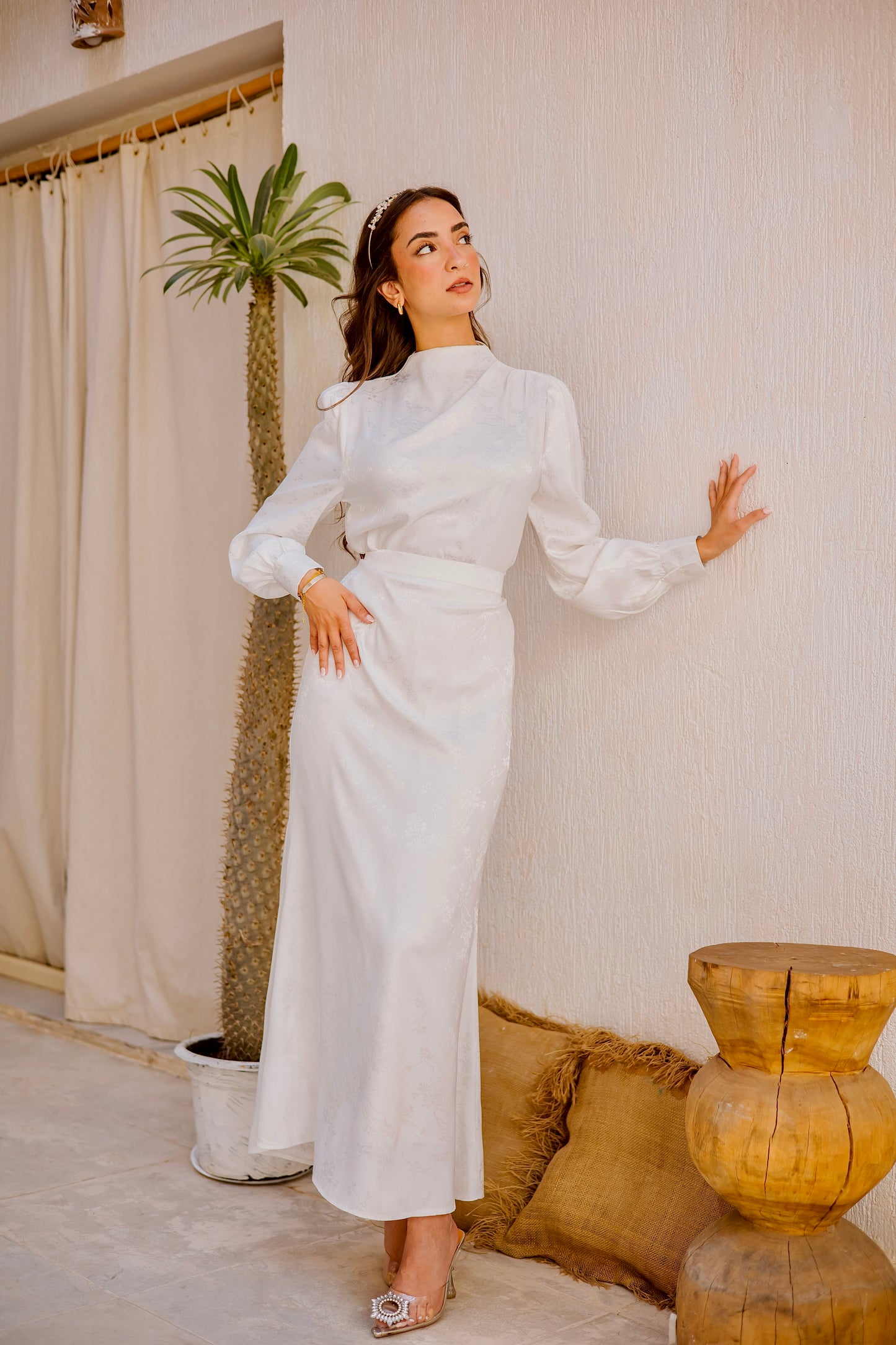 Princess glam set in White