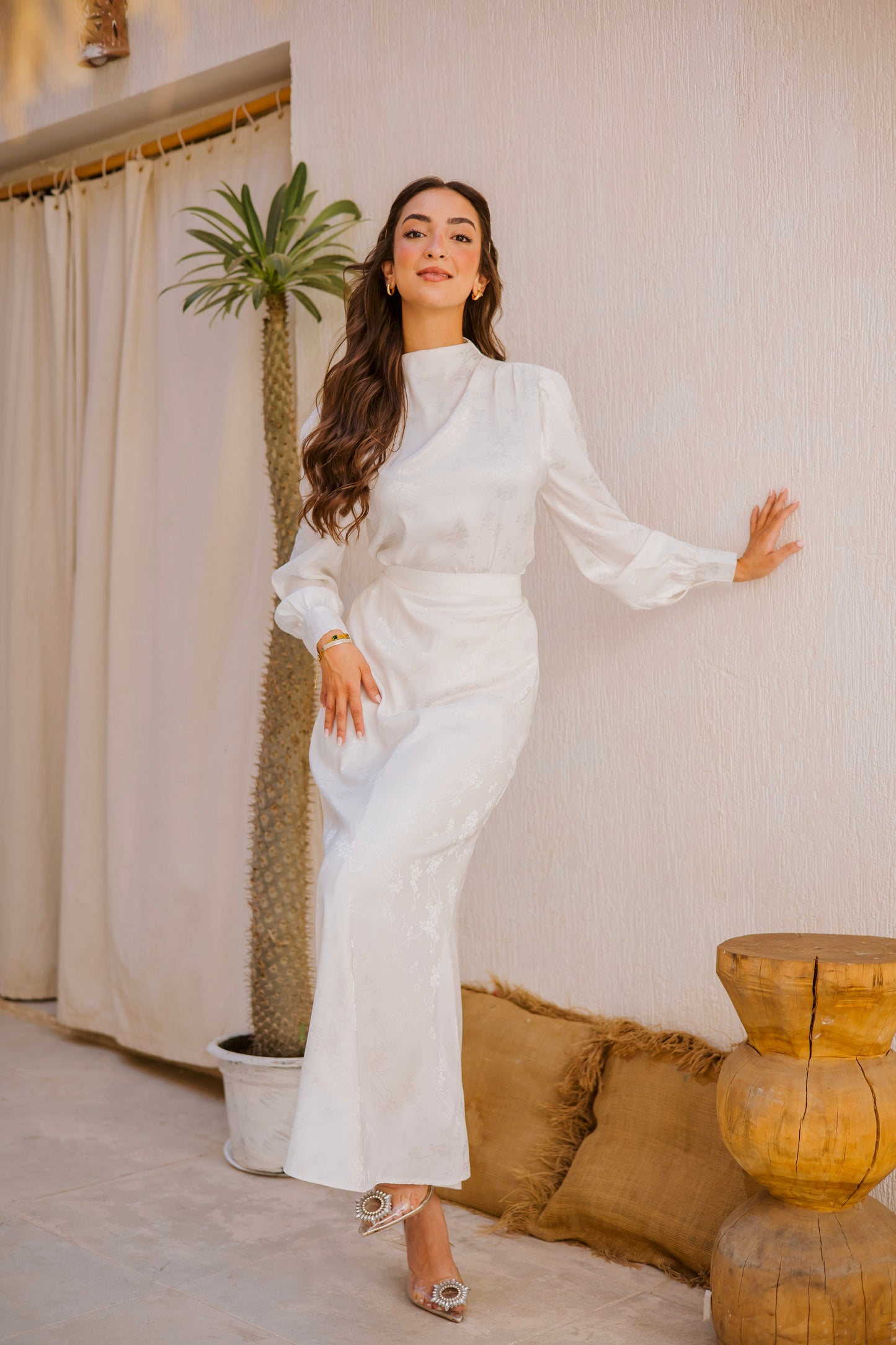 Princess glam set in White