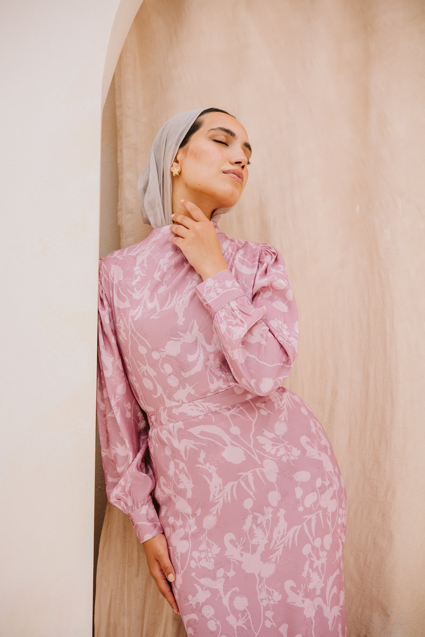 Princess glam set in blush