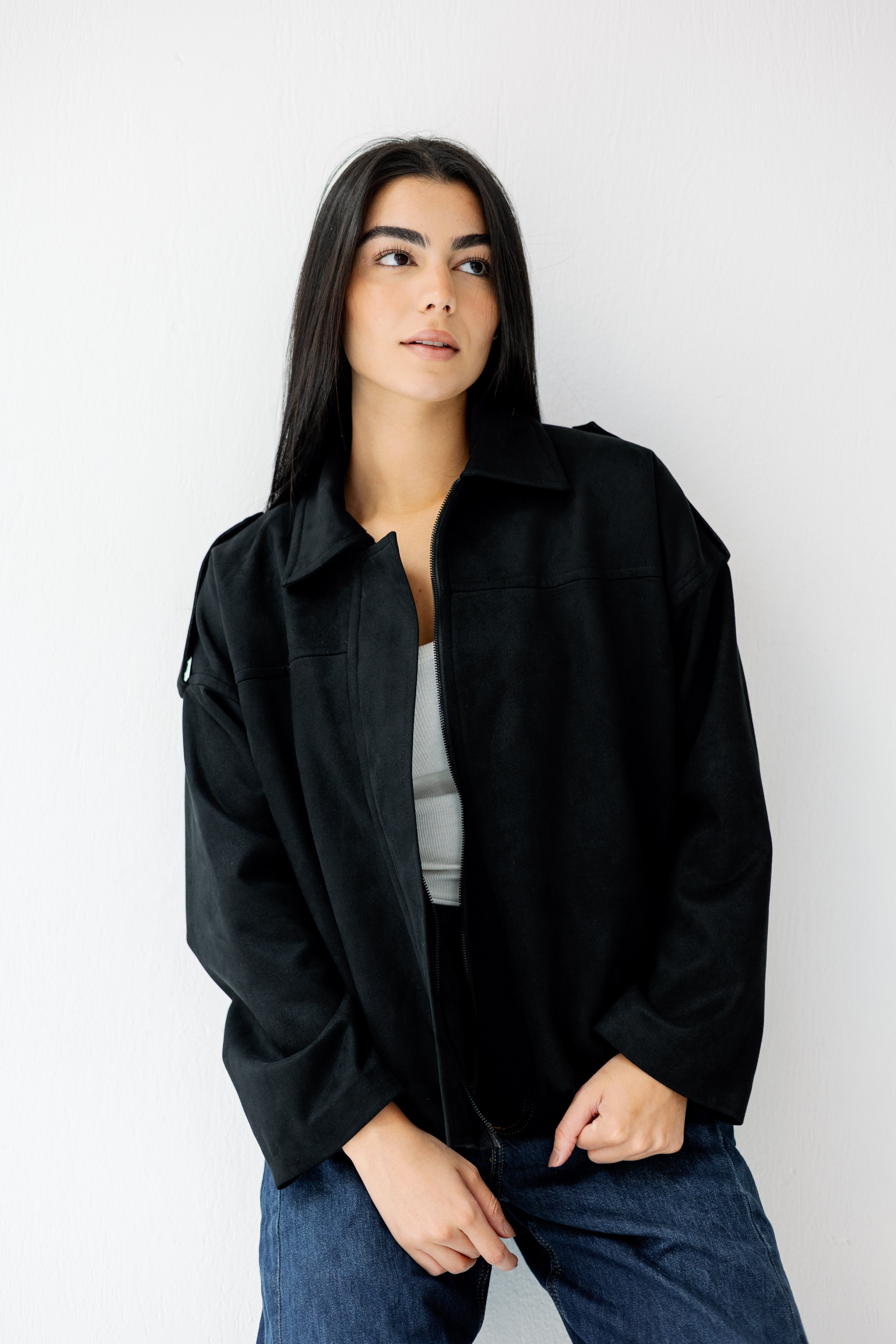 Suede Muse In Black – nohaomardesigns