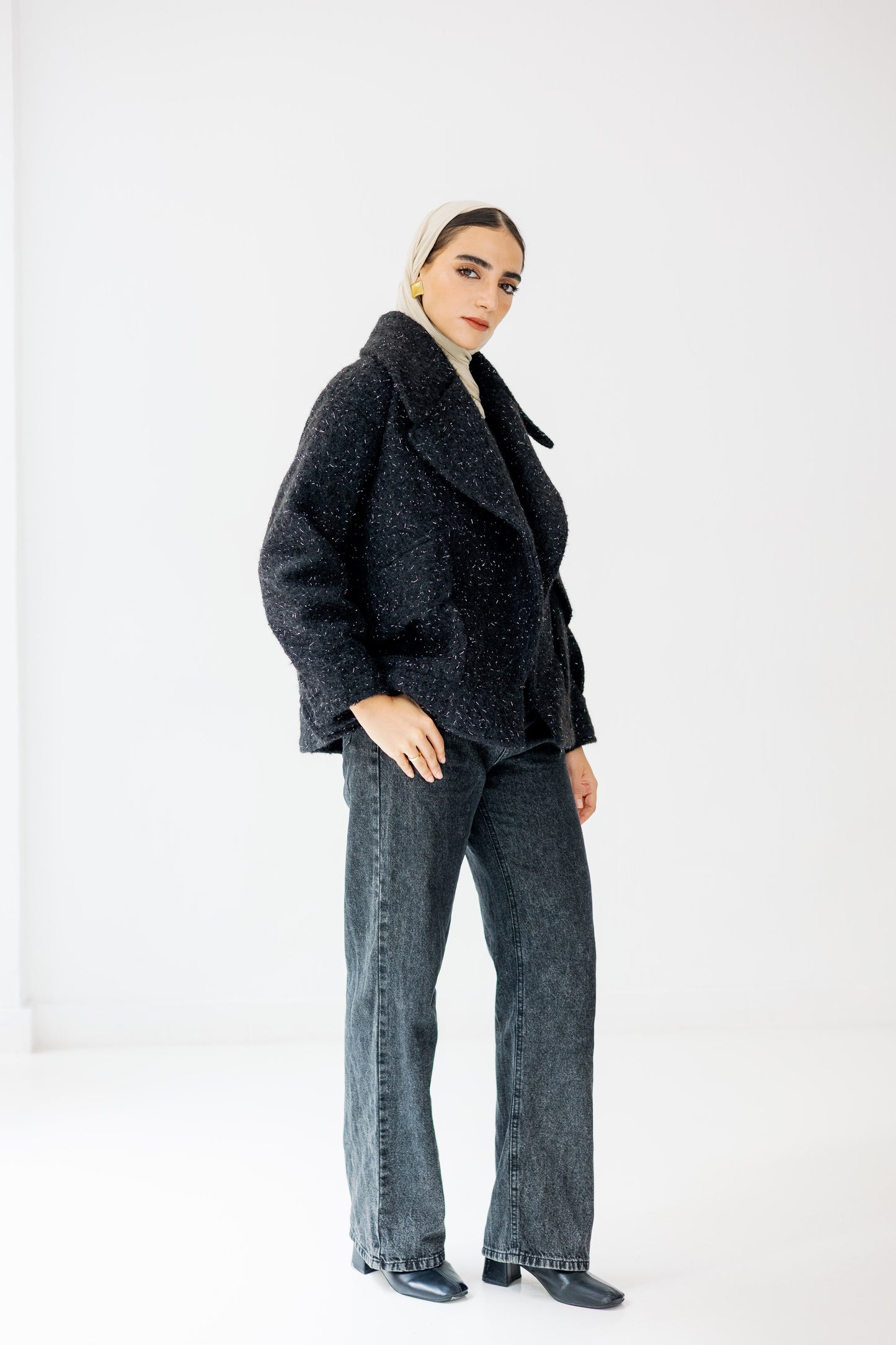 Everyday Elegance Coat in Black