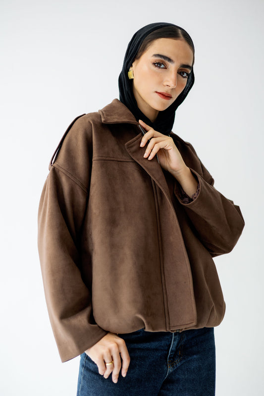 Suede Muse In Chocolate