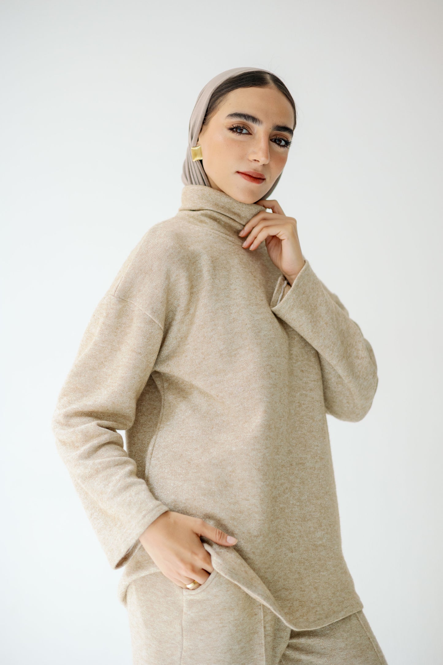 Chill & Glow Set In beige