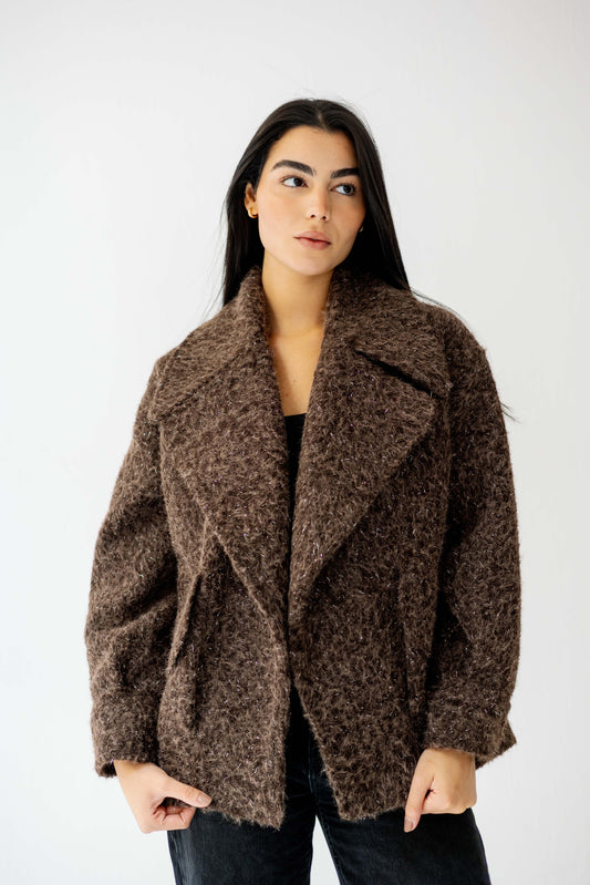 Everyday Elegance Coat in Mocha
