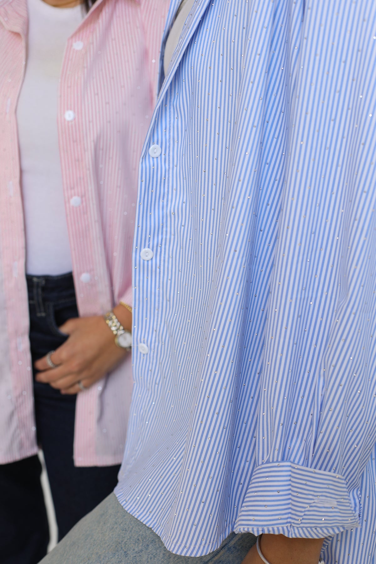 Stardust Stripe Shirt In Blue