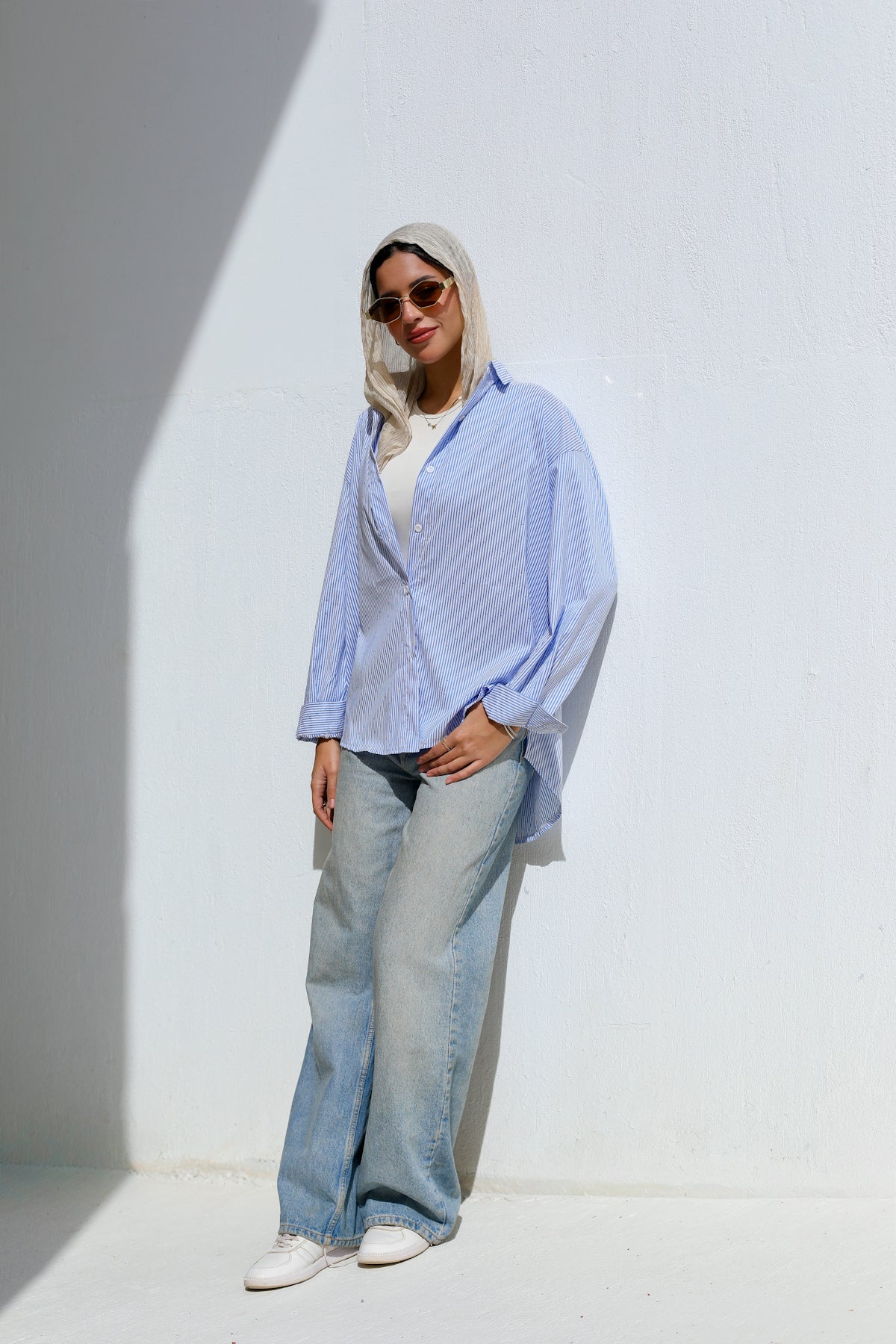 Stardust Stripe Shirt In Blue