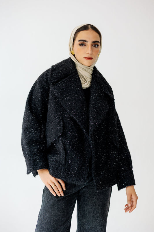 Everyday Elegance Coat in Black