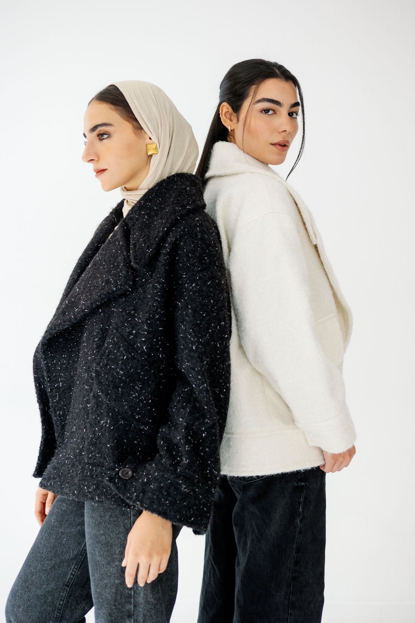 Everyday Elegance Coat in offwhite