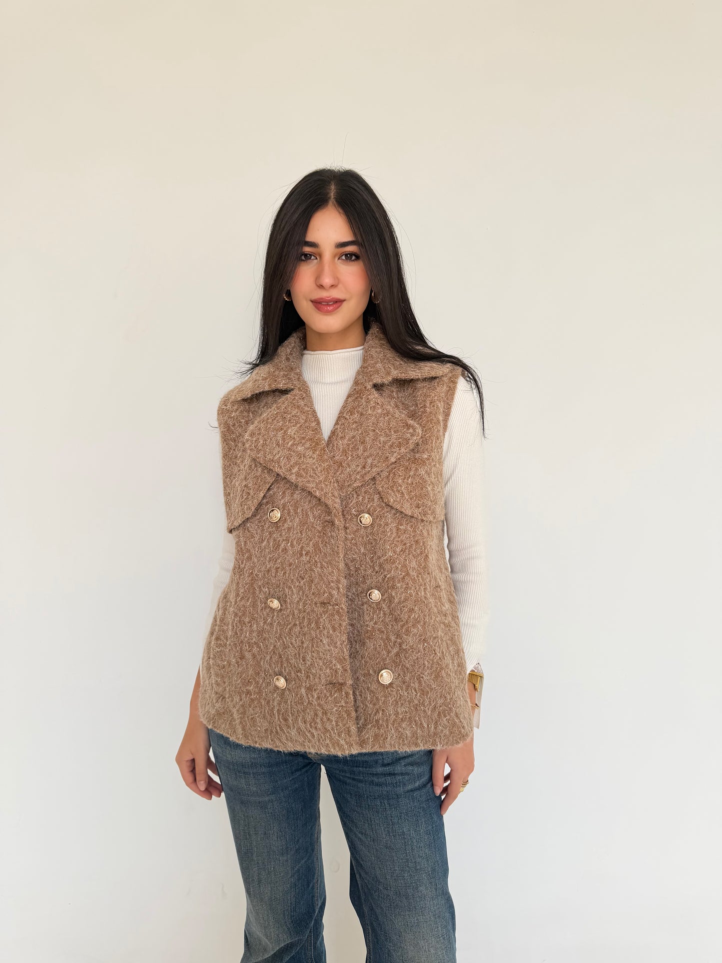 Winter statement in caramel