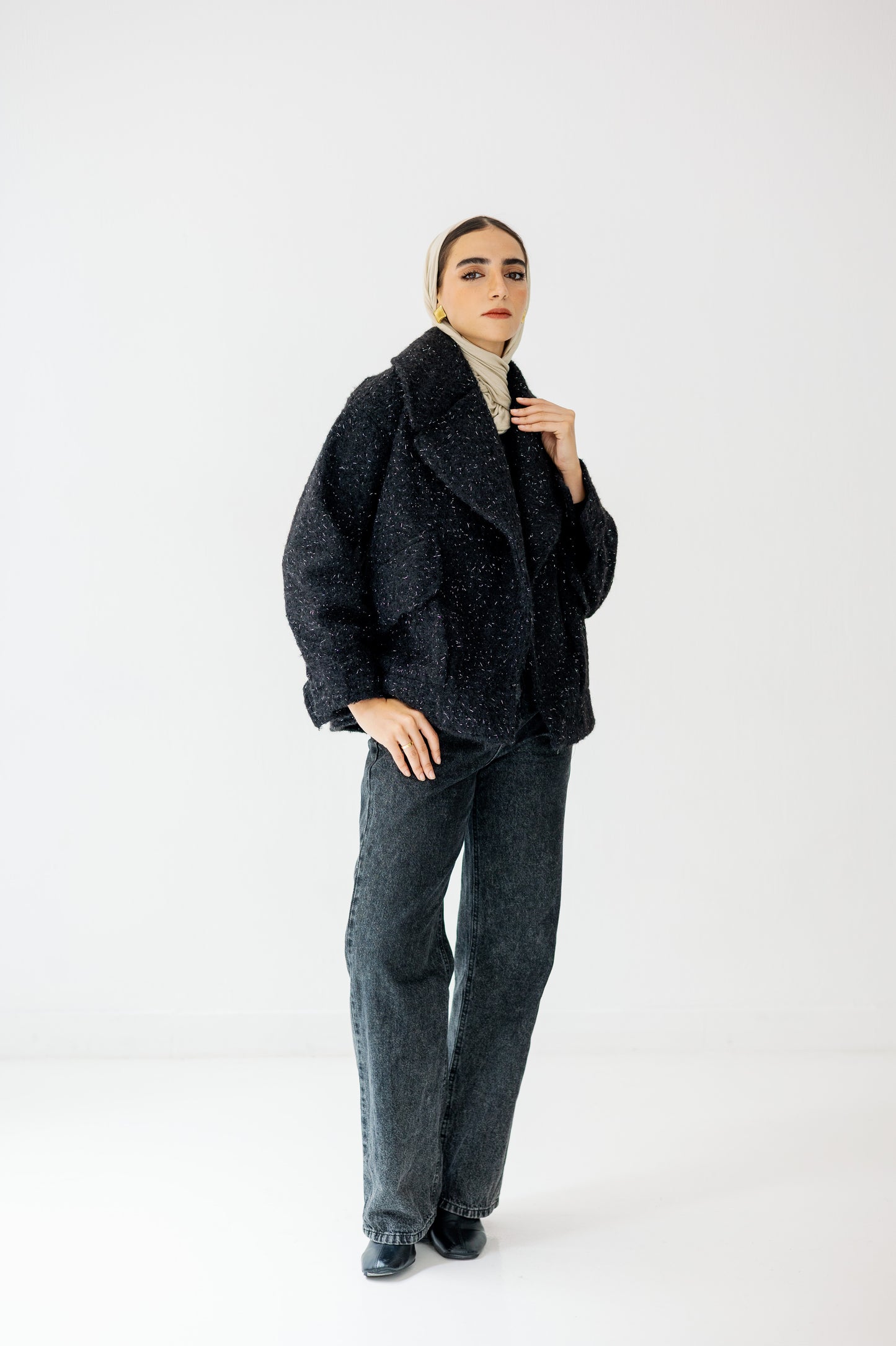 Everyday Elegance Coat in Black