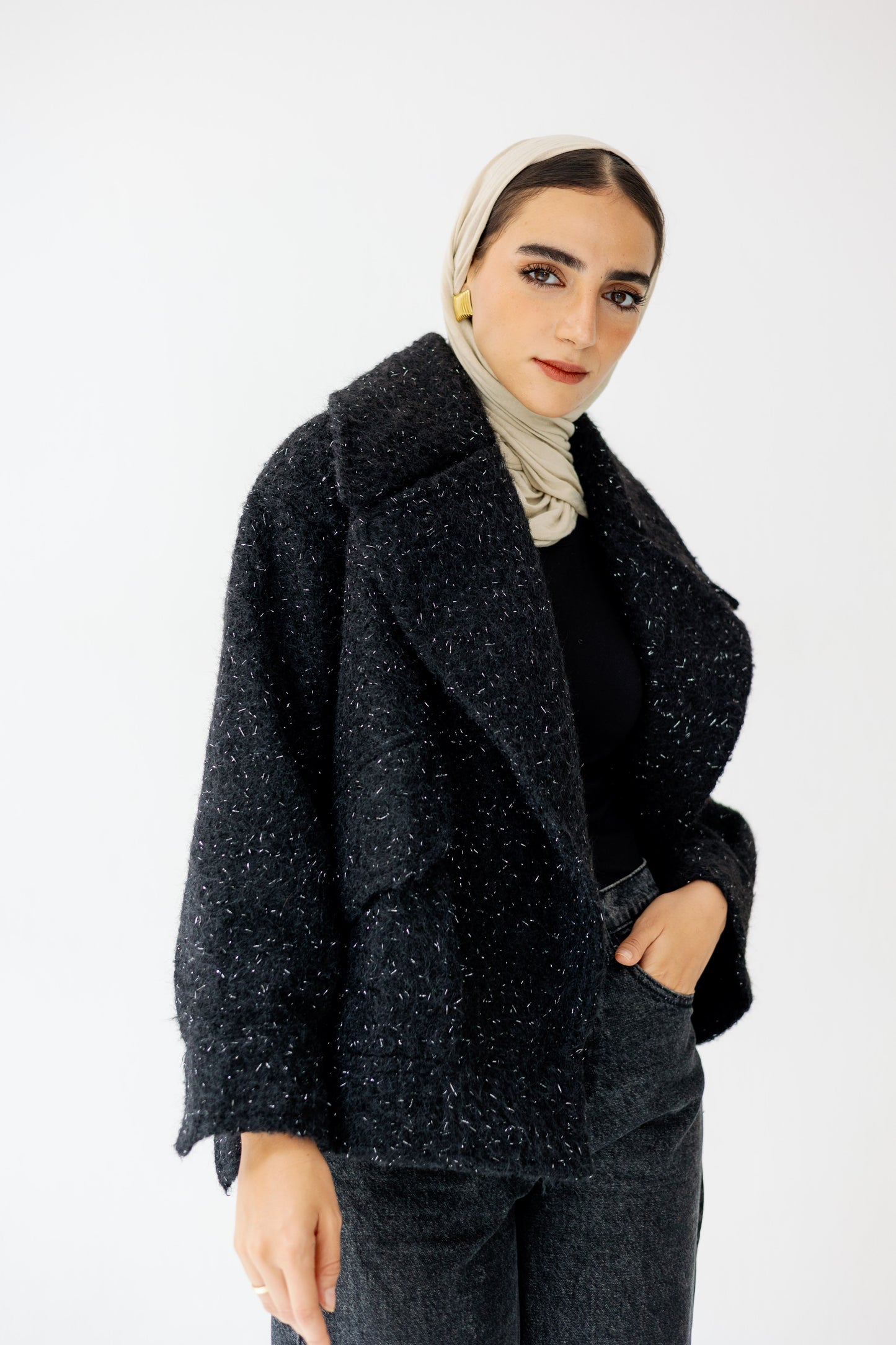Everyday Elegance Coat in Black