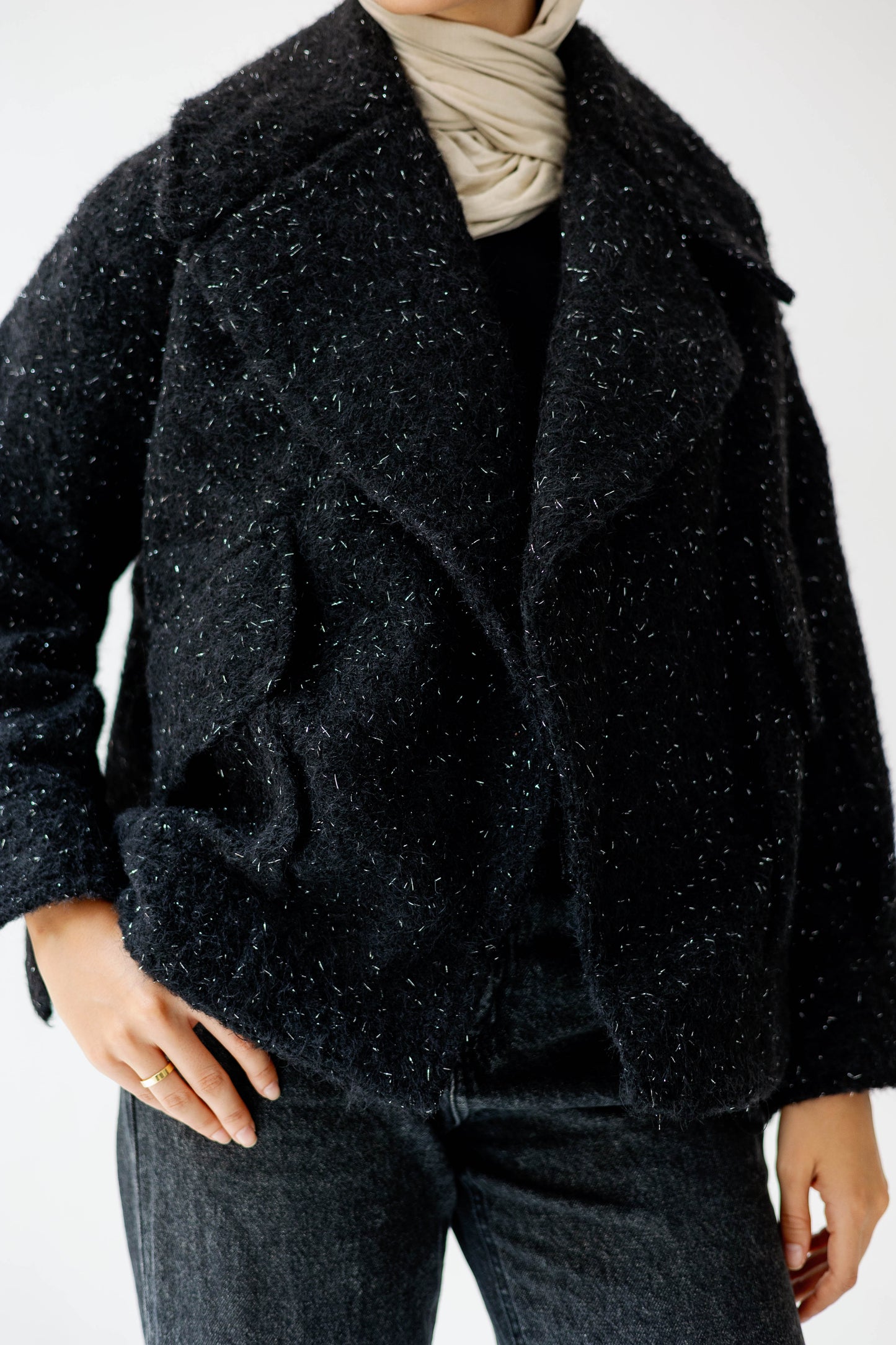 Everyday Elegance Coat in Black