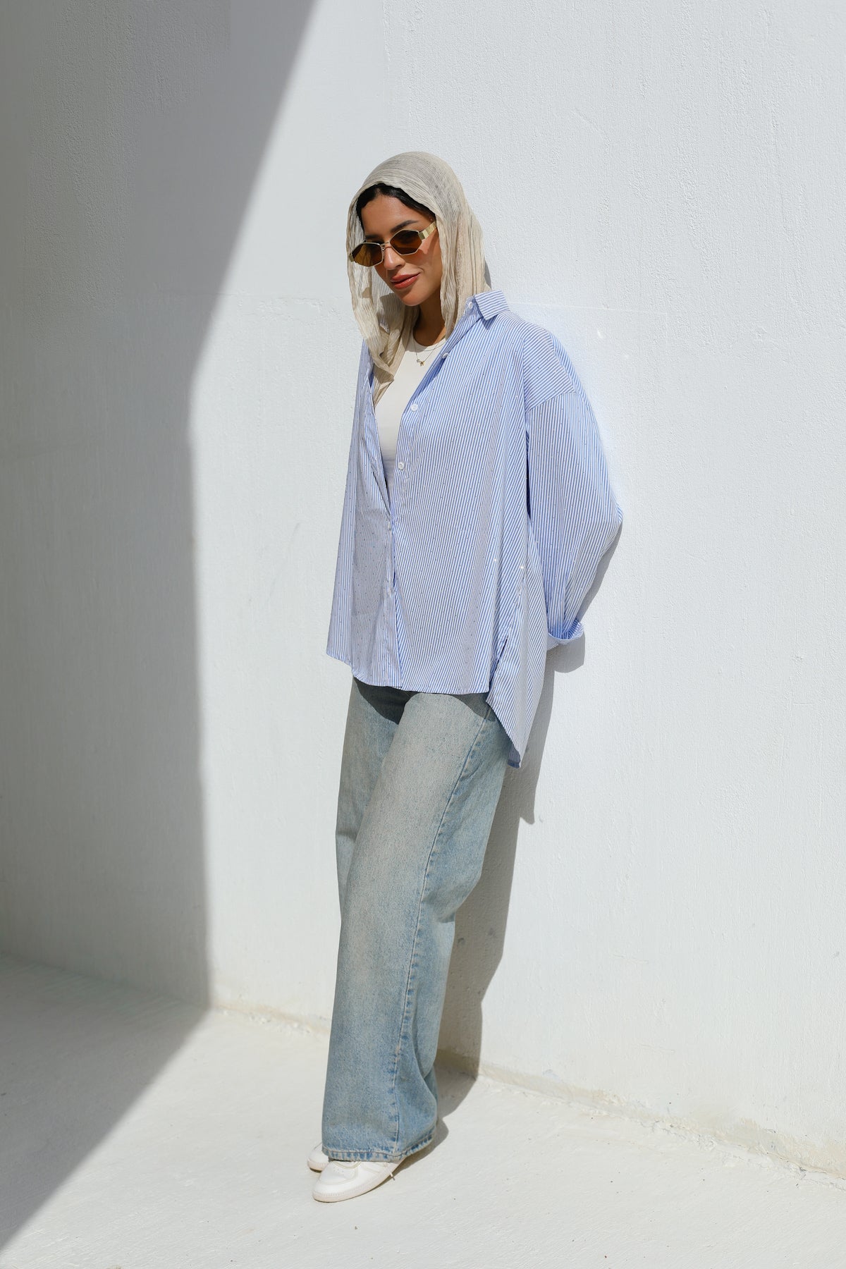 Stardust Stripe Shirt In Blue