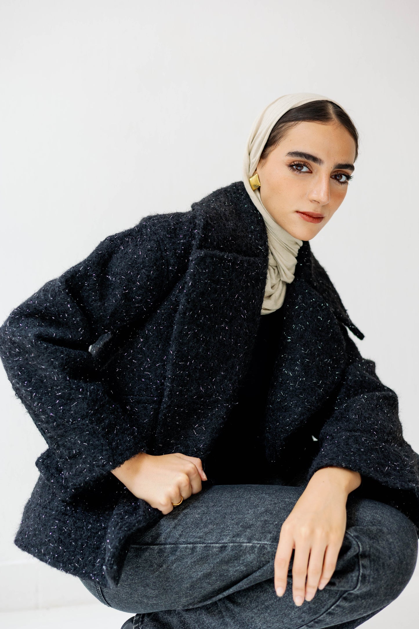 Everyday Elegance Coat in Black