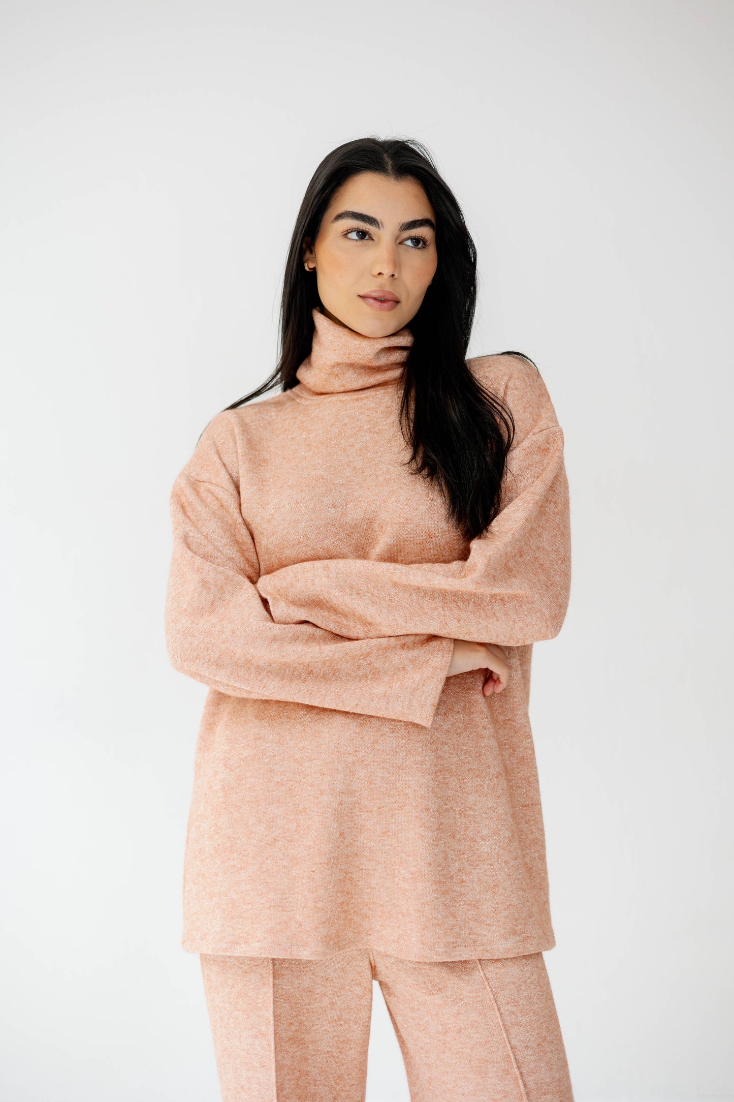 Chill & Glow Set in Peach