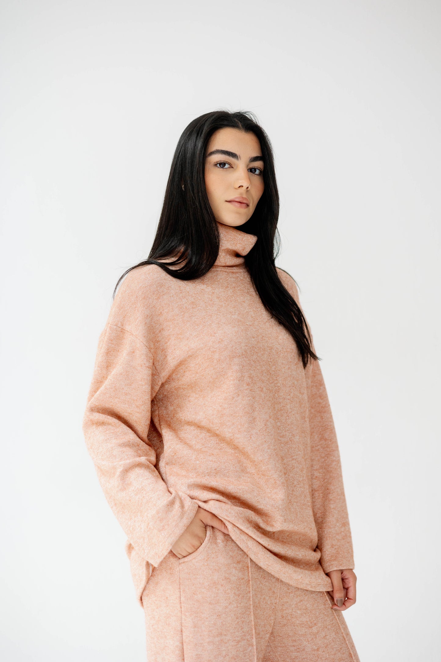 Chill & Glow Set in Peach