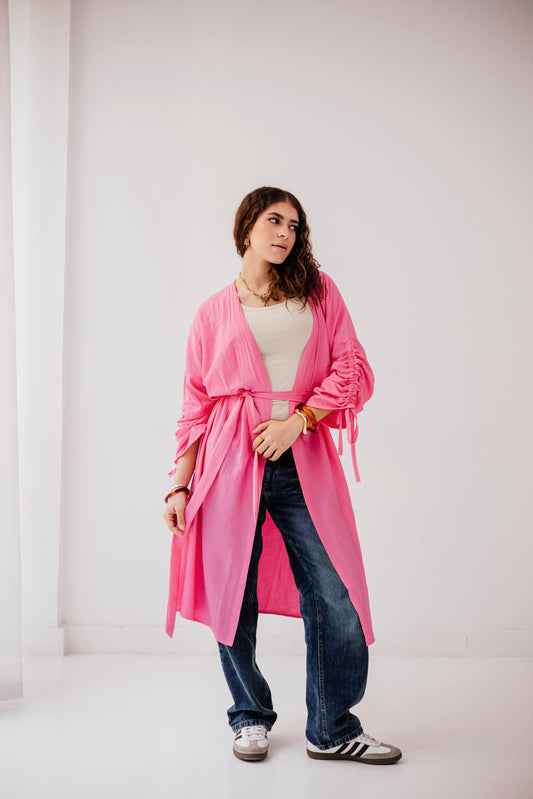 Pop blooms cardigan