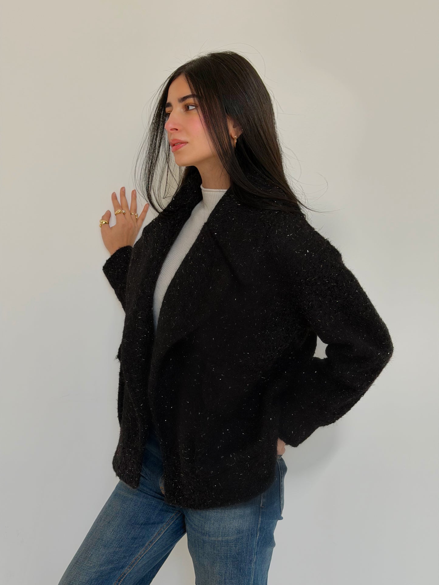 Everyday Elegance Coat in Black