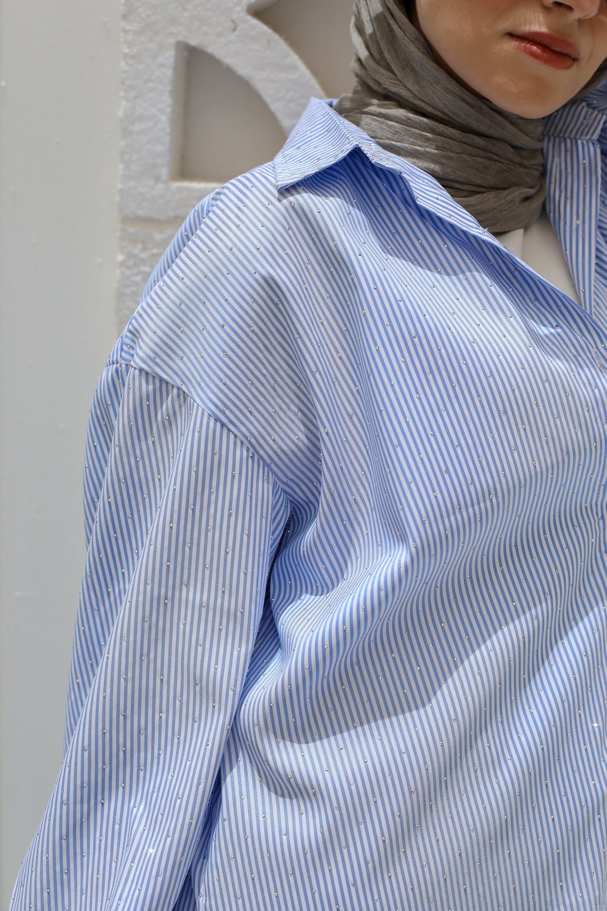 Stardust Stripe Shirt In Blue