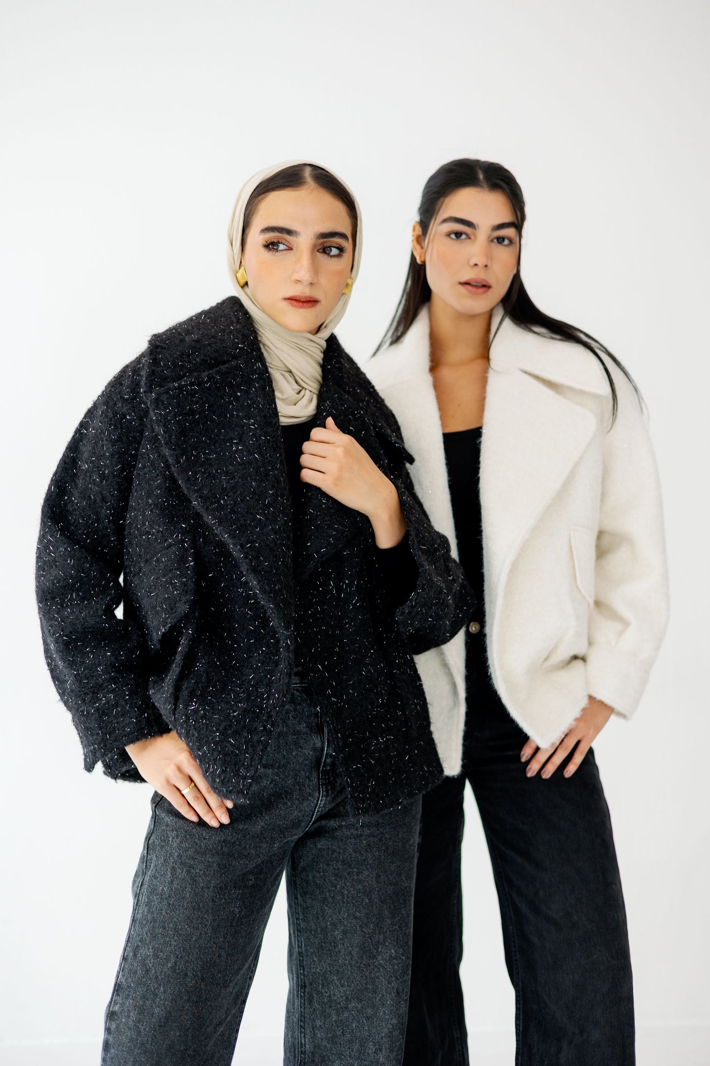 Everyday Elegance Coat in offwhite