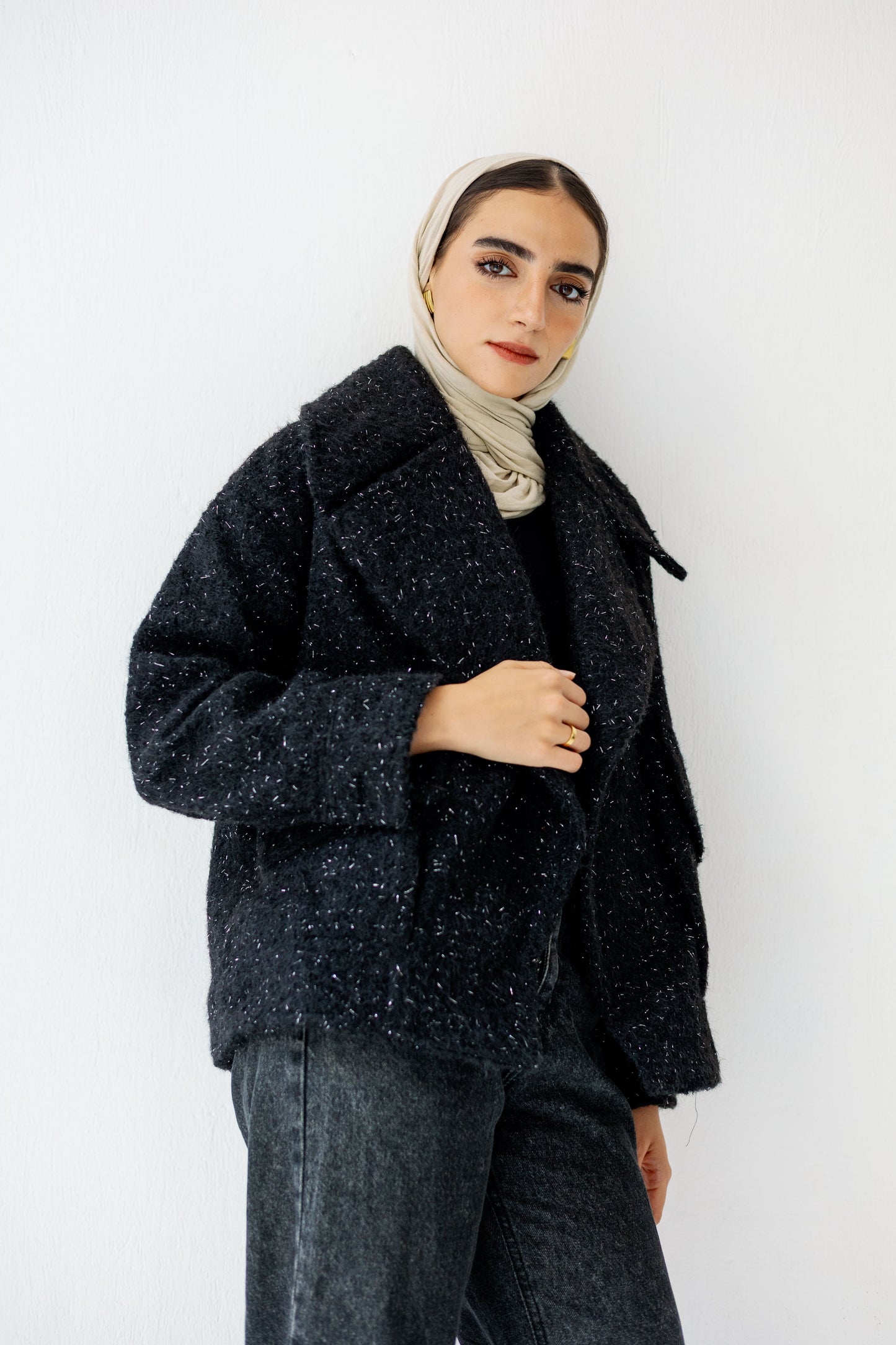 Everyday Elegance Coat in Black