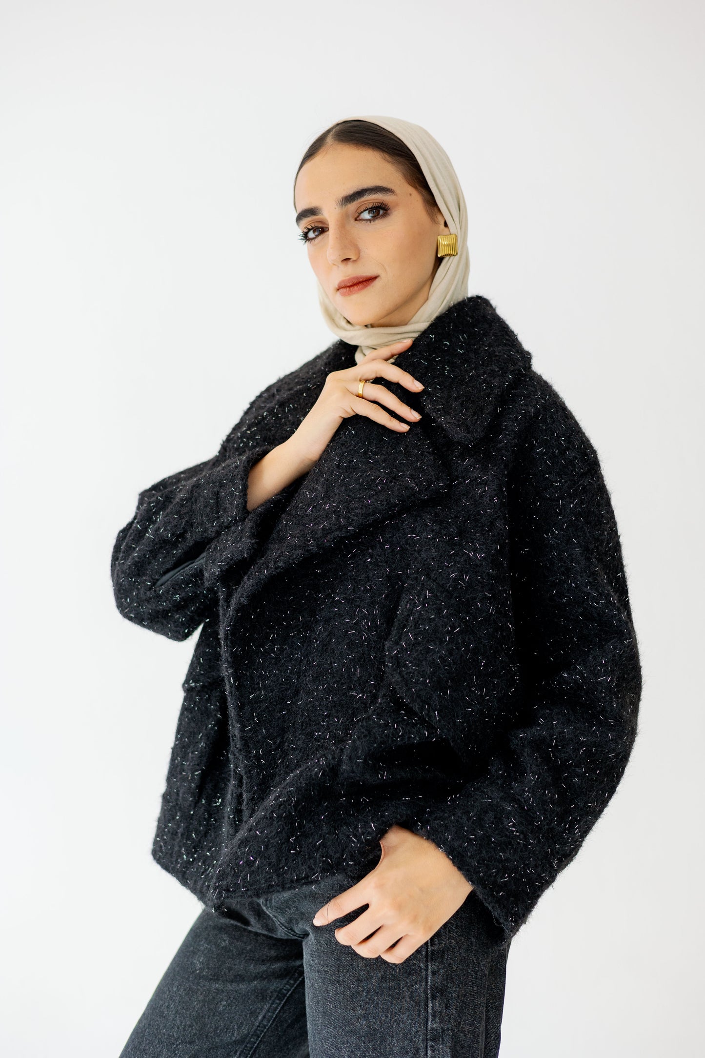 Everyday Elegance Coat in Black